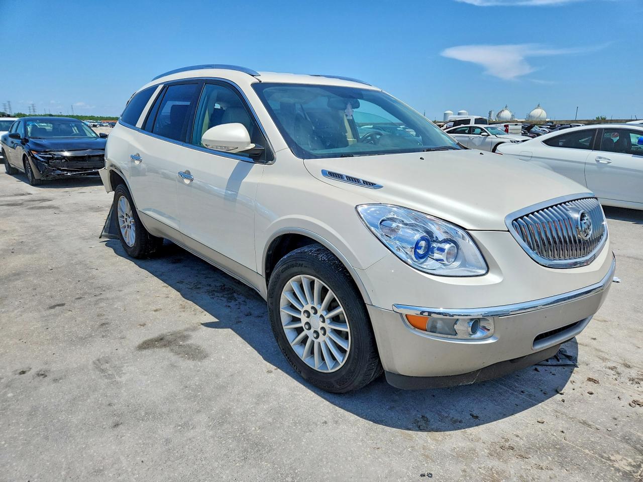 2011 Buick Enclave Cxl Cream vin: 5GAKRBED8BJ209118