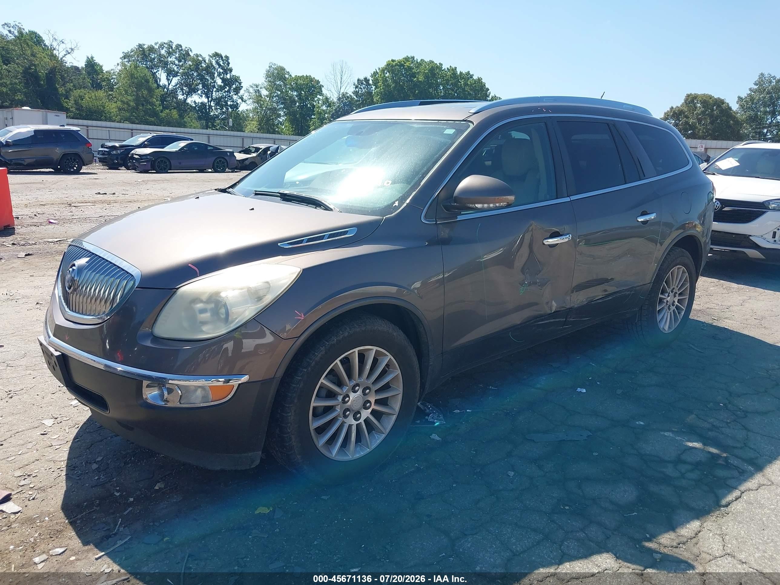 2011 Buick Enclave 1xl Champagne vin: 5GAKRBED8BJ320610