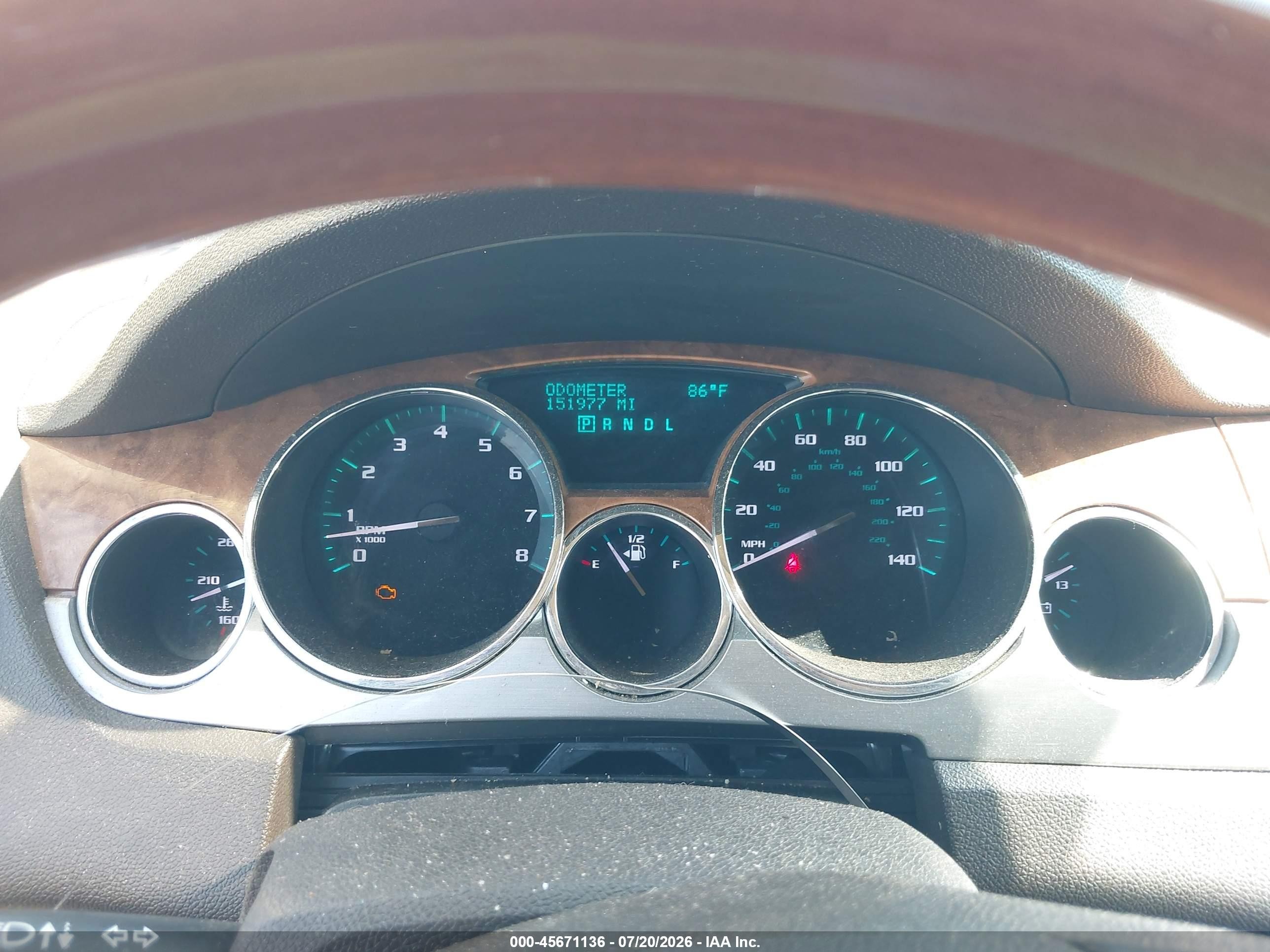 2011 Buick Enclave 1xl Champagne vin: 5GAKRBED8BJ320610