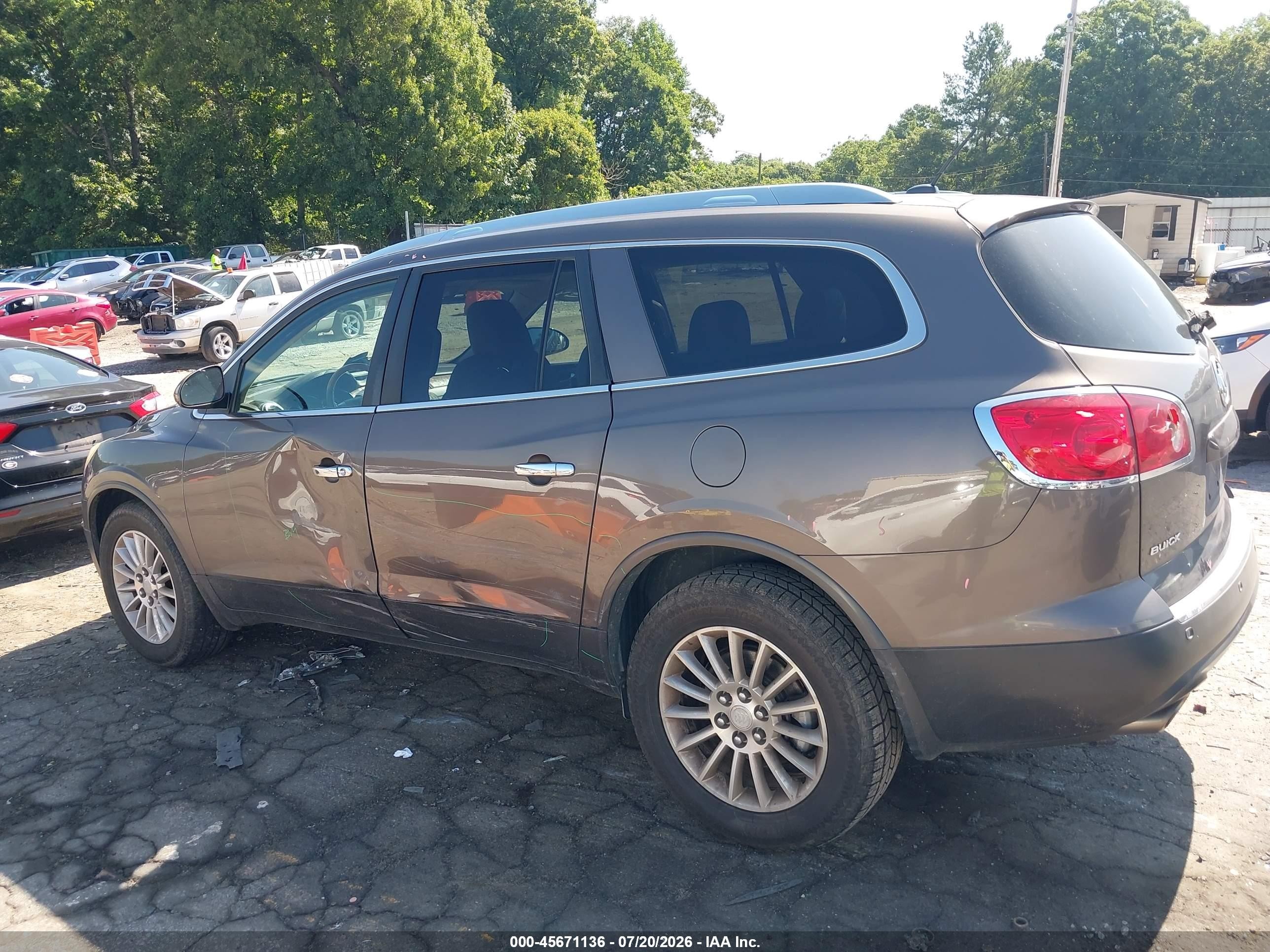 2011 Buick Enclave 1xl Champagne vin: 5GAKRBED8BJ320610