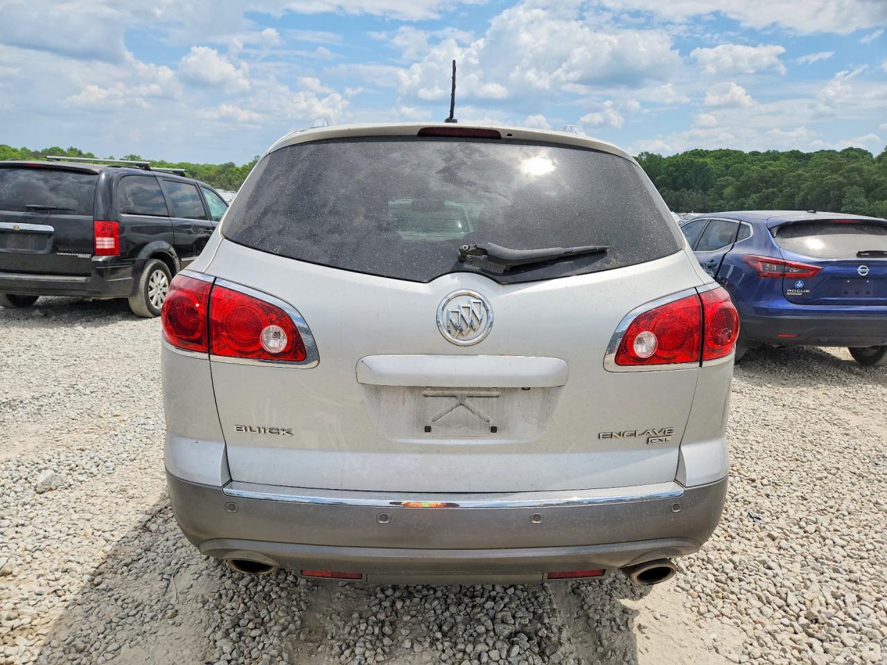 2011 Buick Enclave Cxl Silver vin: 5GAKRBED8BJ397400
