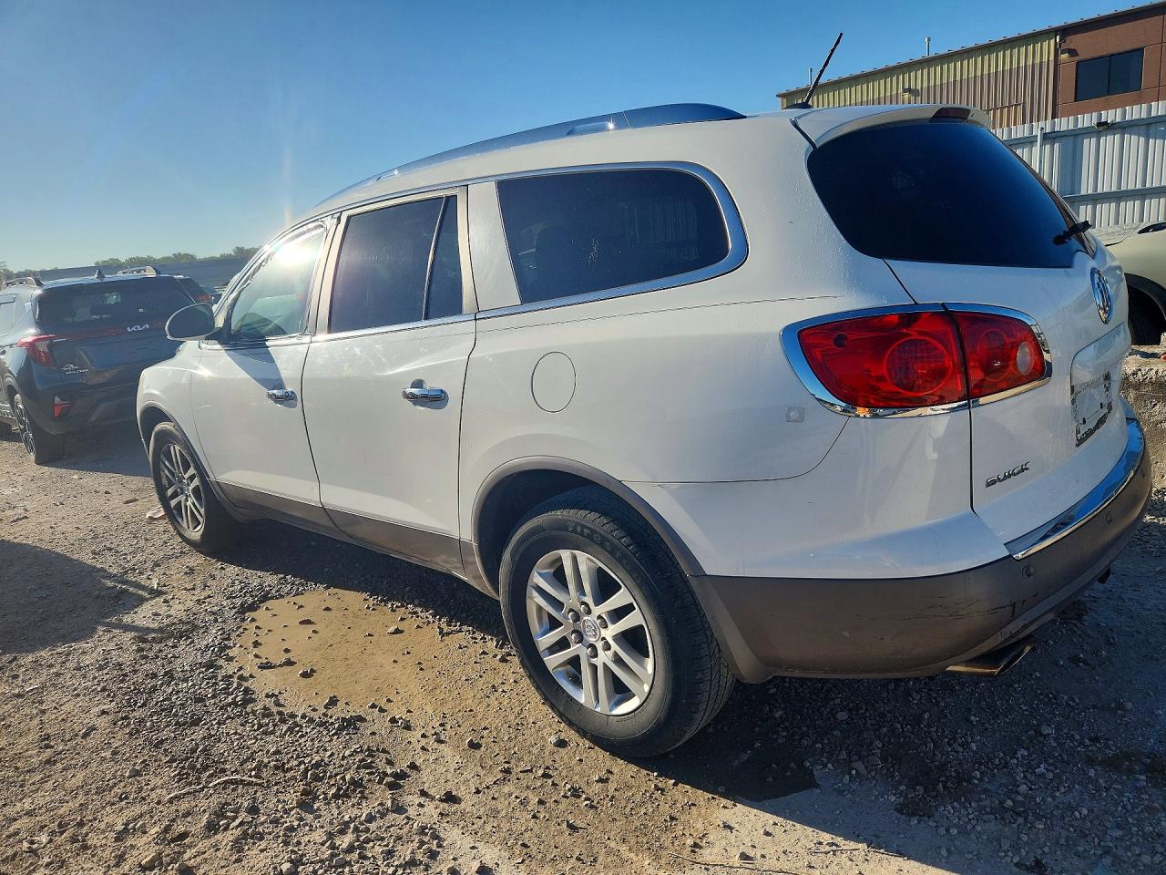 2012 Buick Enclave White vin: 5GAKRBED8CJ363698