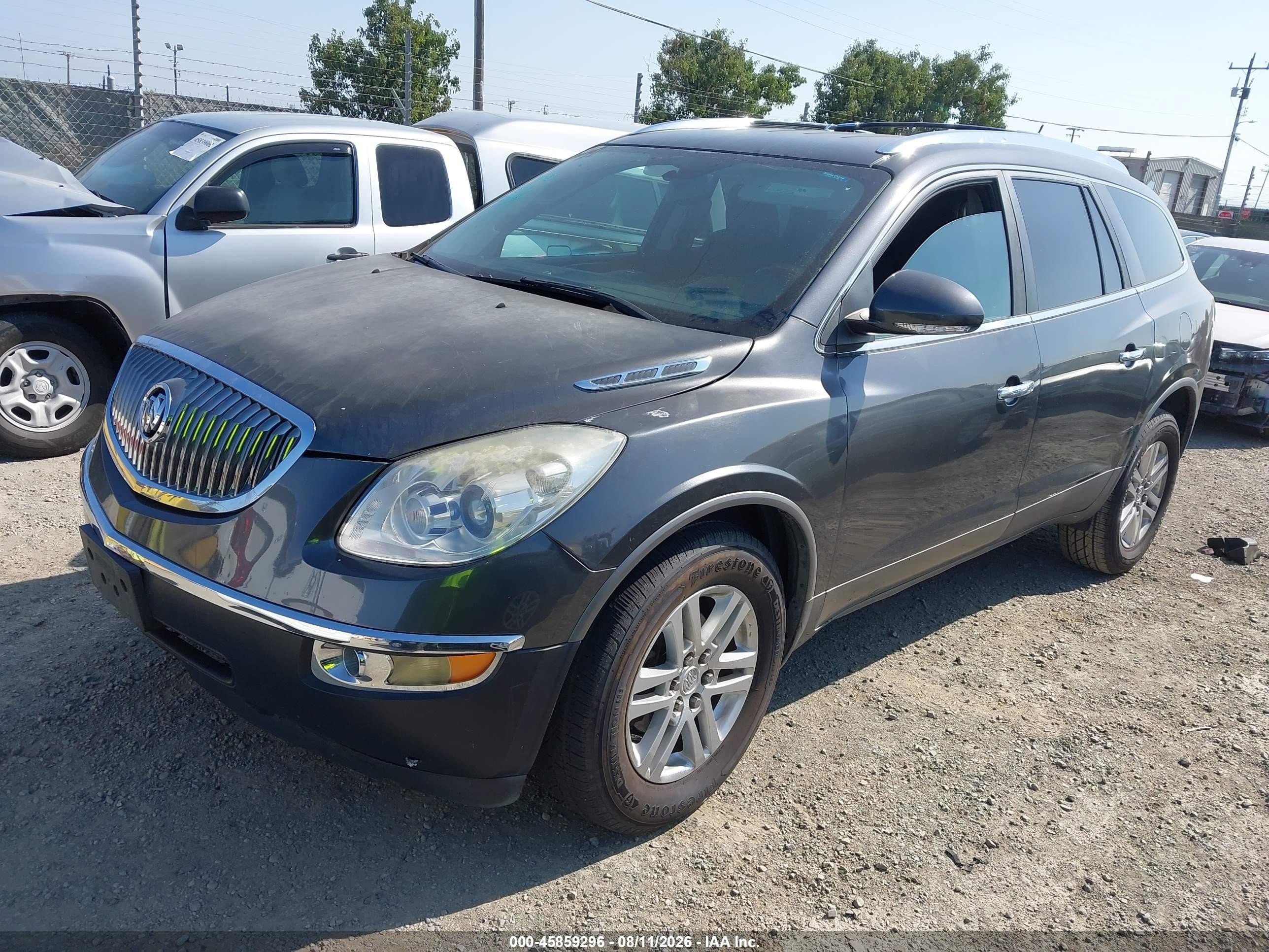 2012 Buick Enclave Convenience Gray vin: 5GAKRBED8CJ368951