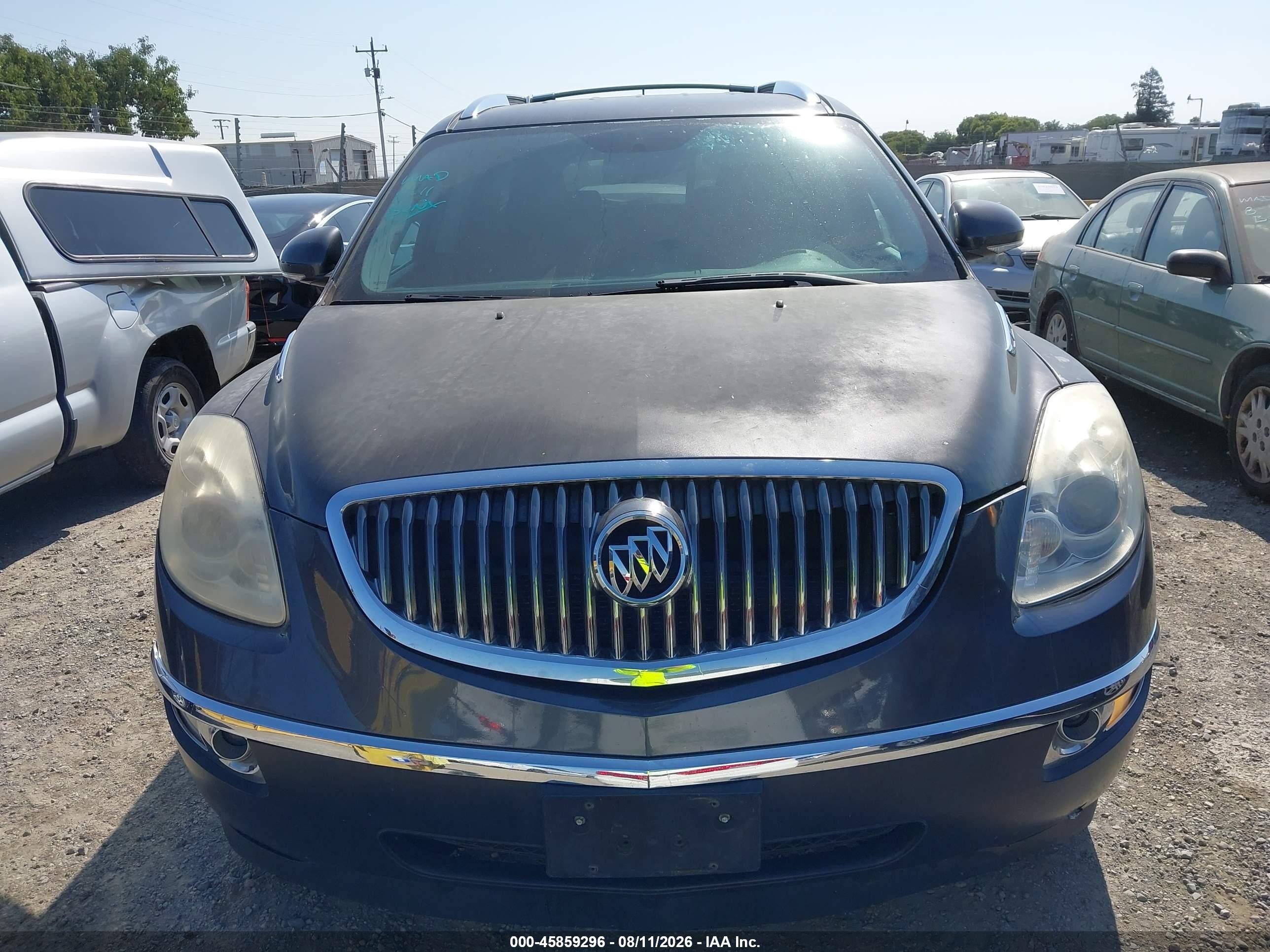 2012 Buick Enclave Convenience Gray vin: 5GAKRBED8CJ368951
