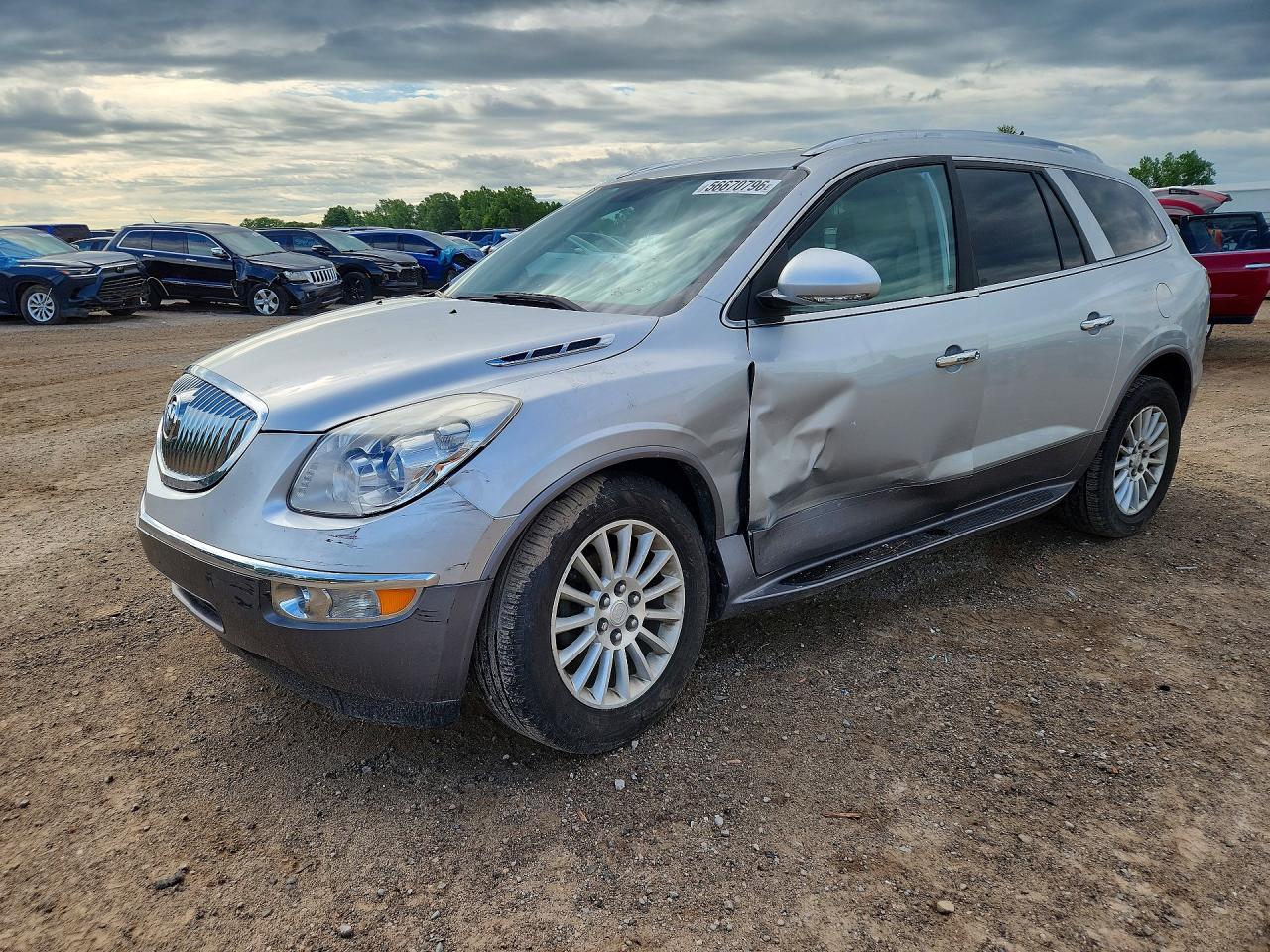 2011 Buick Enclave Cxl Silver vin: 5GAKRBED9BJ245206