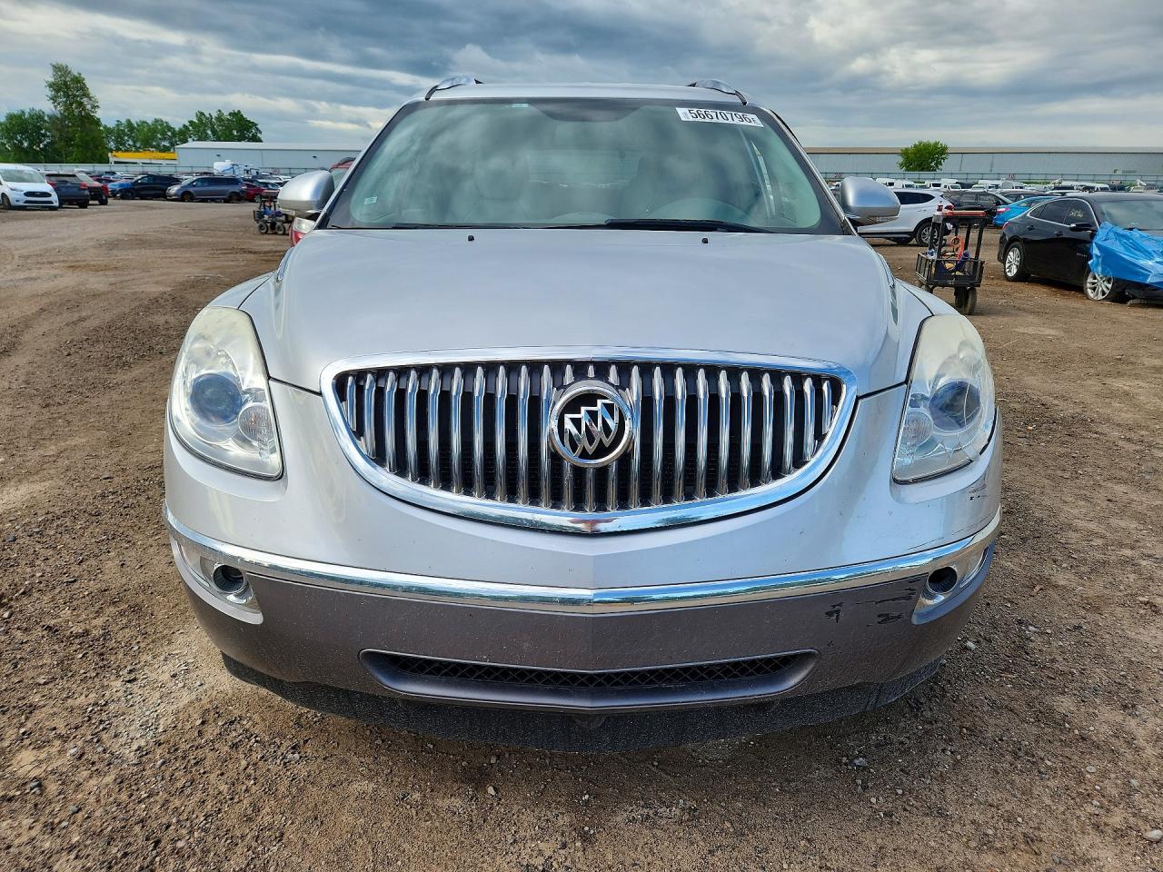 2011 Buick Enclave Cxl Silver vin: 5GAKRBED9BJ245206