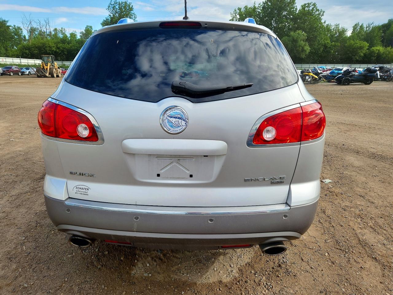 2011 Buick Enclave Cxl Silver vin: 5GAKRBED9BJ245206