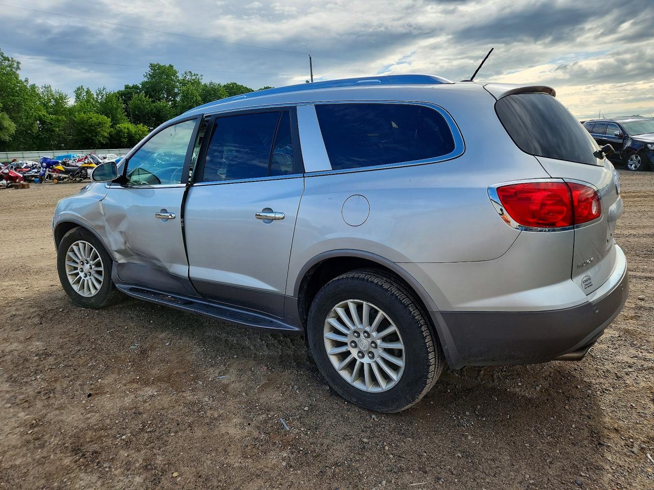 2011 Buick Enclave Cxl Silver vin: 5GAKRBED9BJ245206
