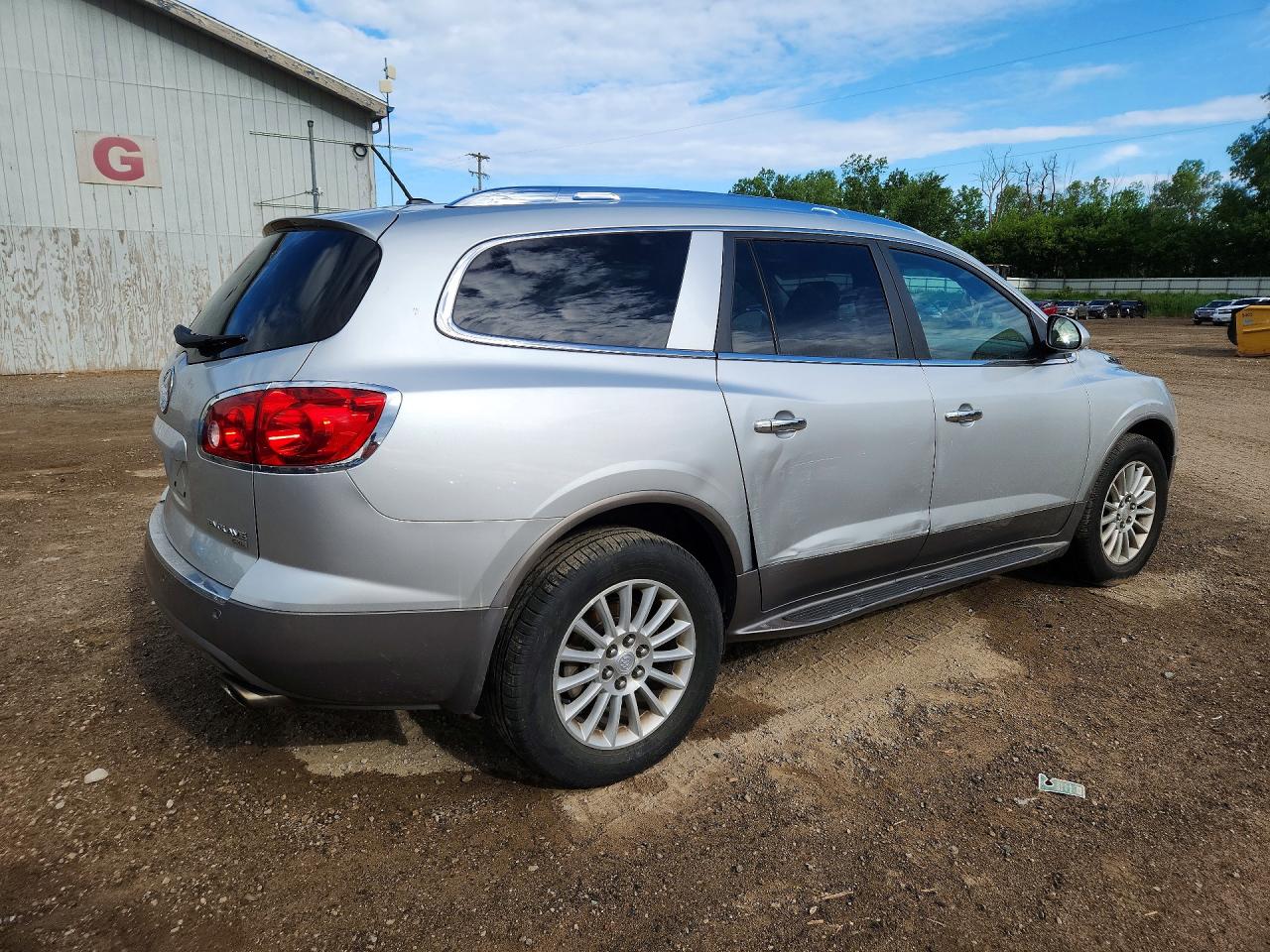 2011 Buick Enclave Cxl Silver vin: 5GAKRBED9BJ245206