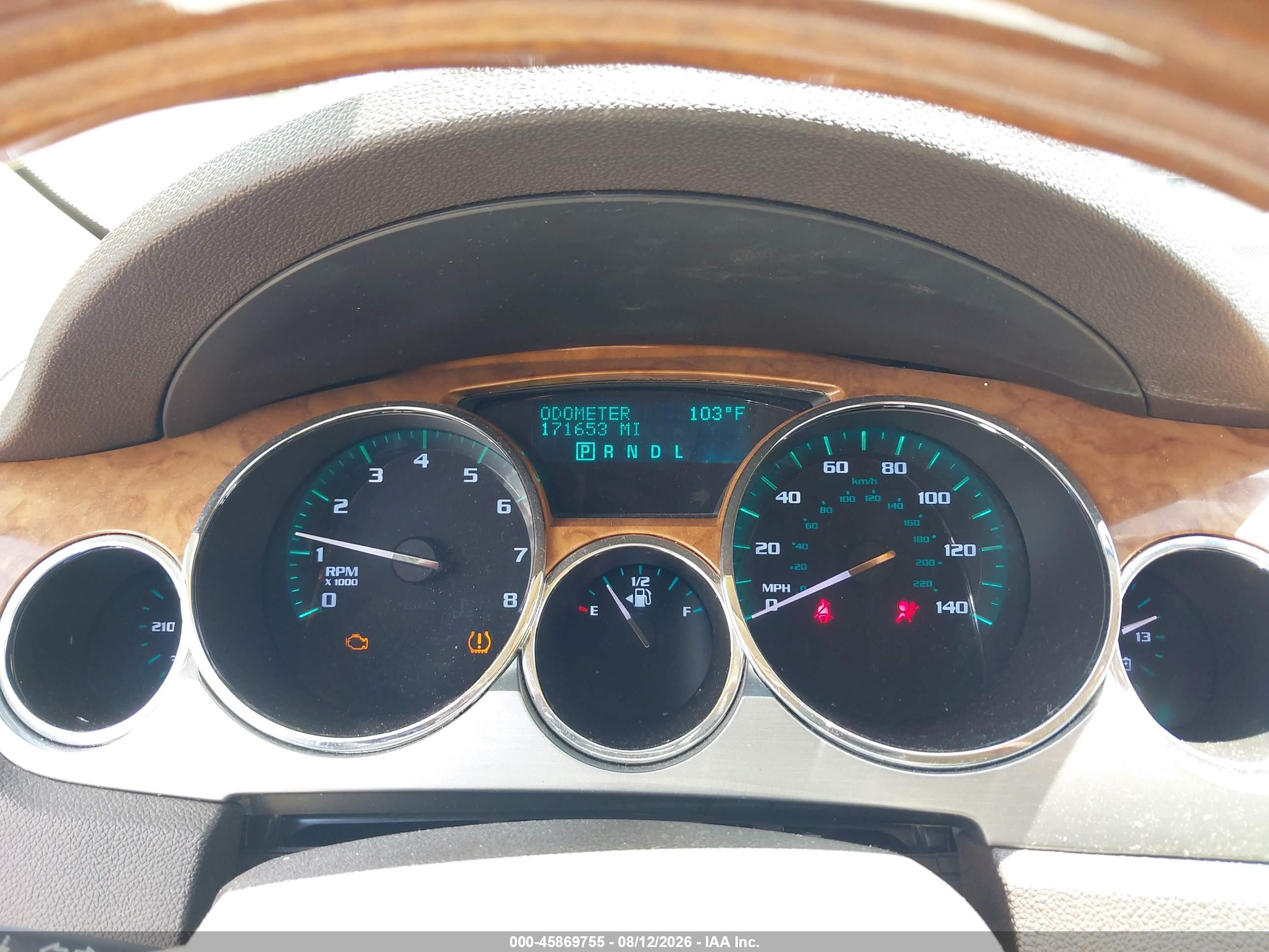 2011 Buick Enclave 1xl Cream vin: 5GAKRBED9BJ255007