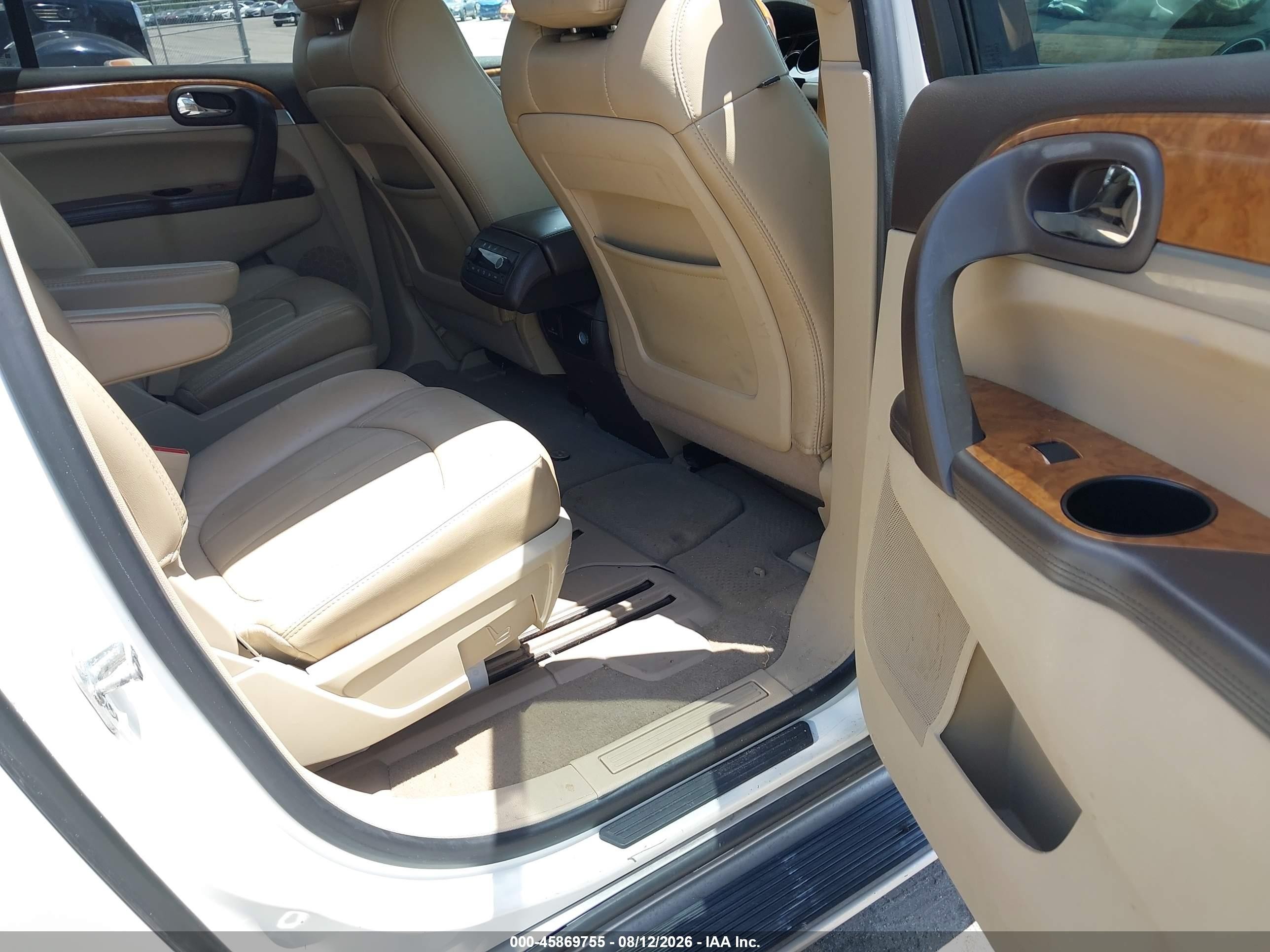 2011 Buick Enclave 1xl Cream vin: 5GAKRBED9BJ255007