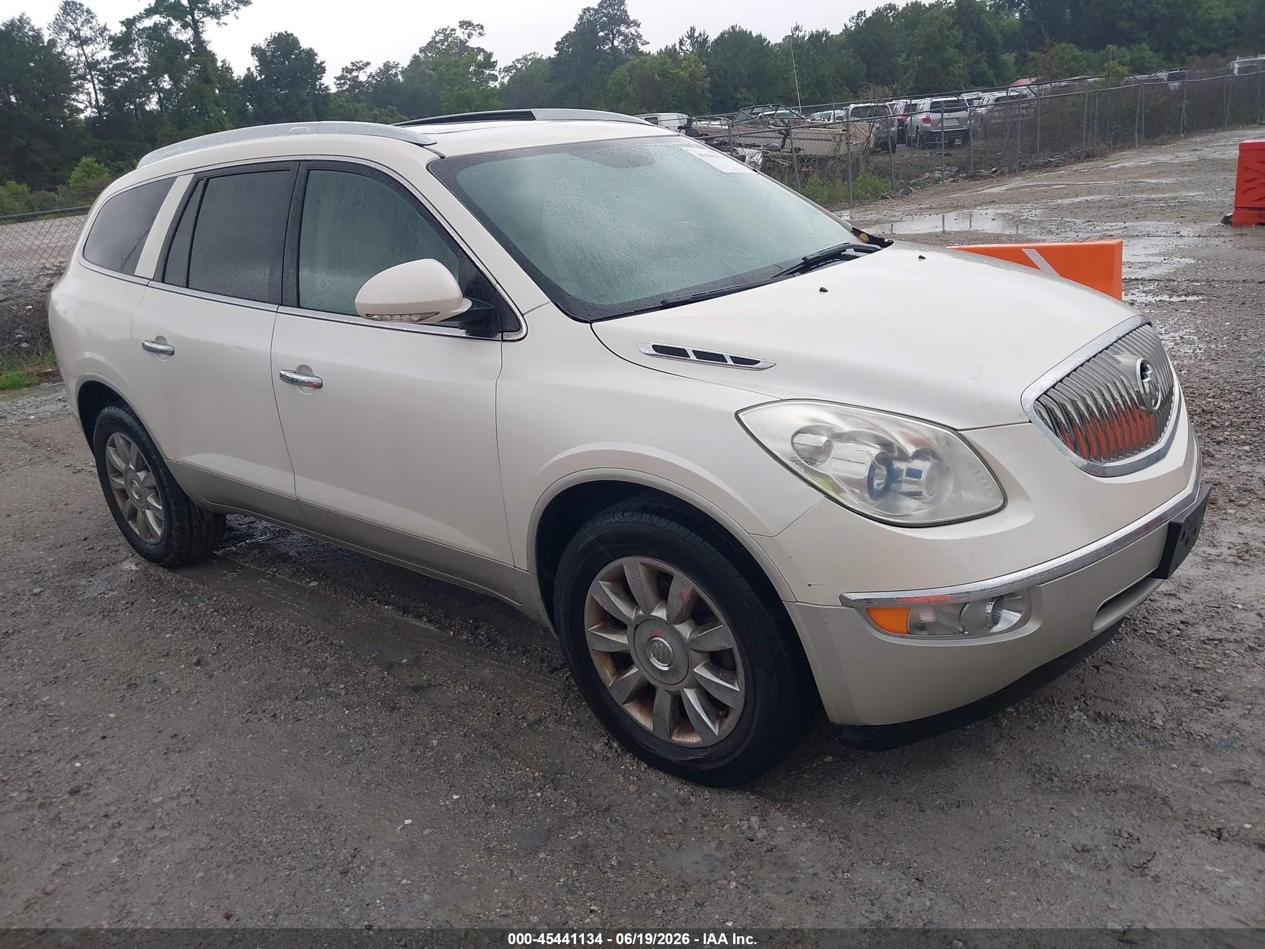 2011 Buick Enclave 1xl Белый vin: 5GAKRBED9BJ354989