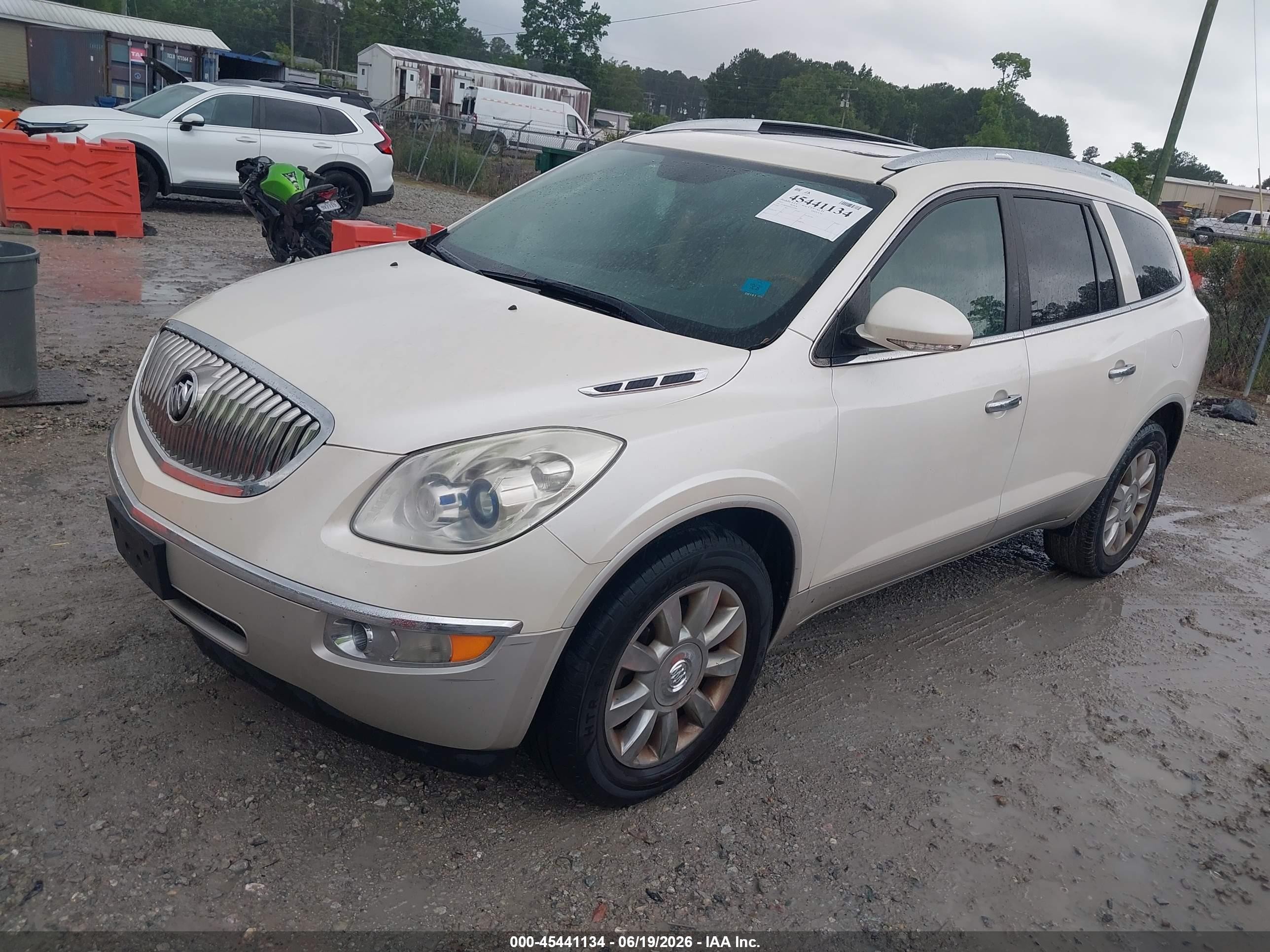 2011 Buick Enclave 1xl Белый vin: 5GAKRBED9BJ354989