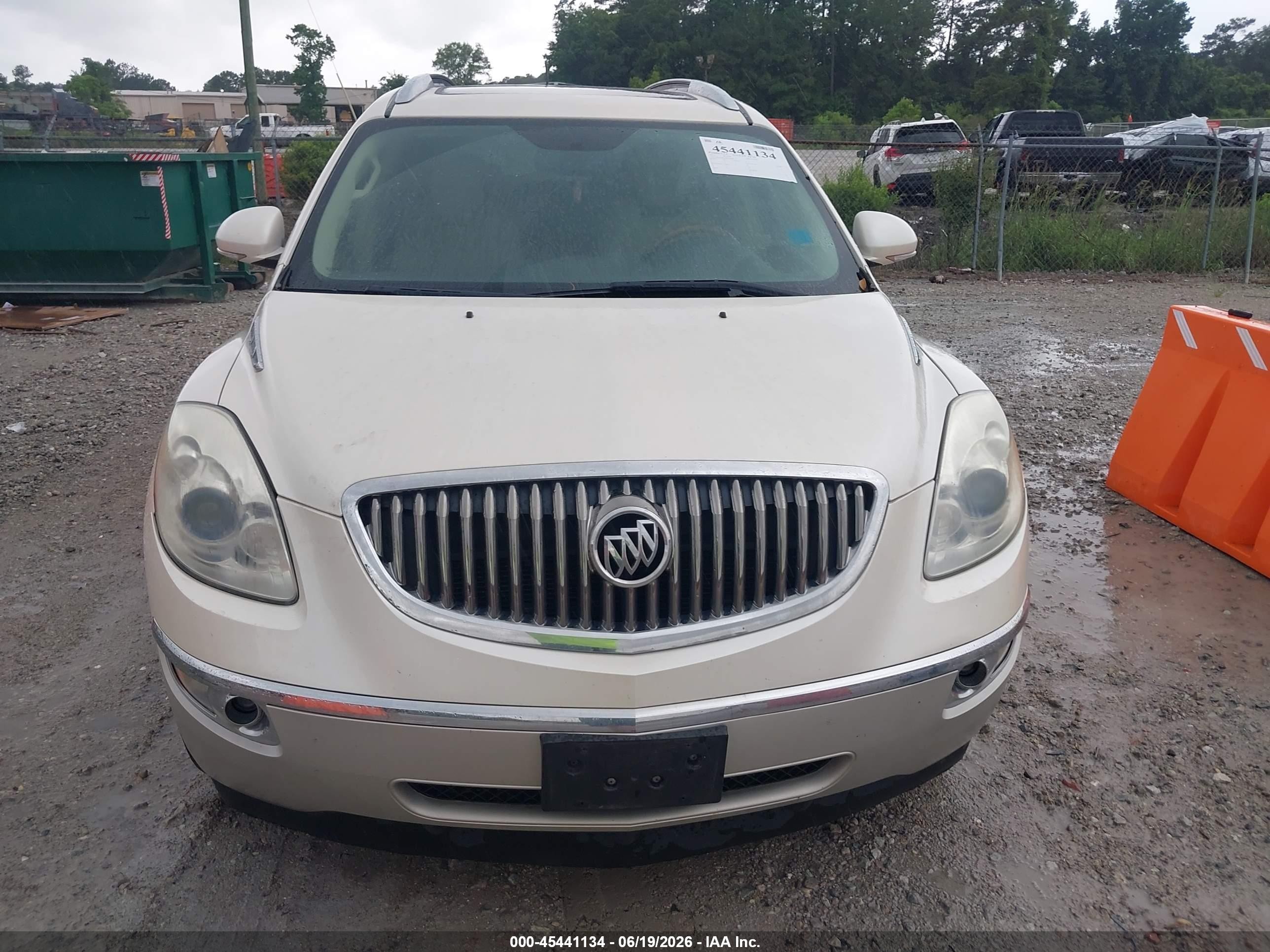 2011 Buick Enclave 1xl Белый vin: 5GAKRBED9BJ354989