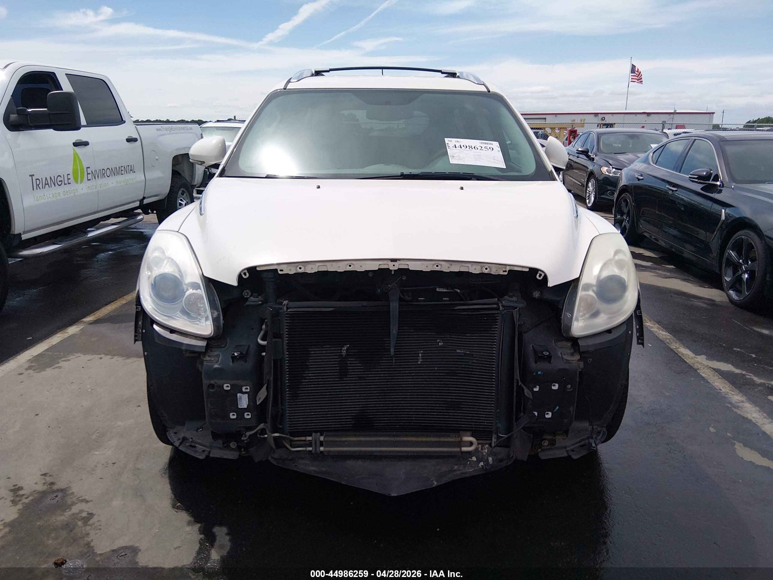 2011 Buick Enclave 1xl White vin: 5GAKRBED9BJ367712