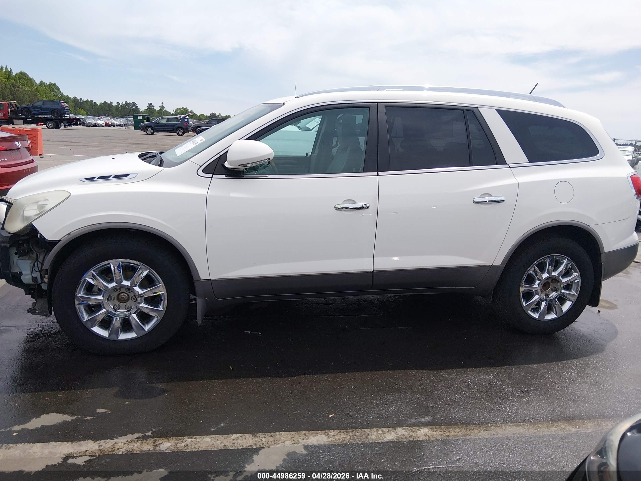 2011 Buick Enclave 1xl White vin: 5GAKRBED9BJ367712