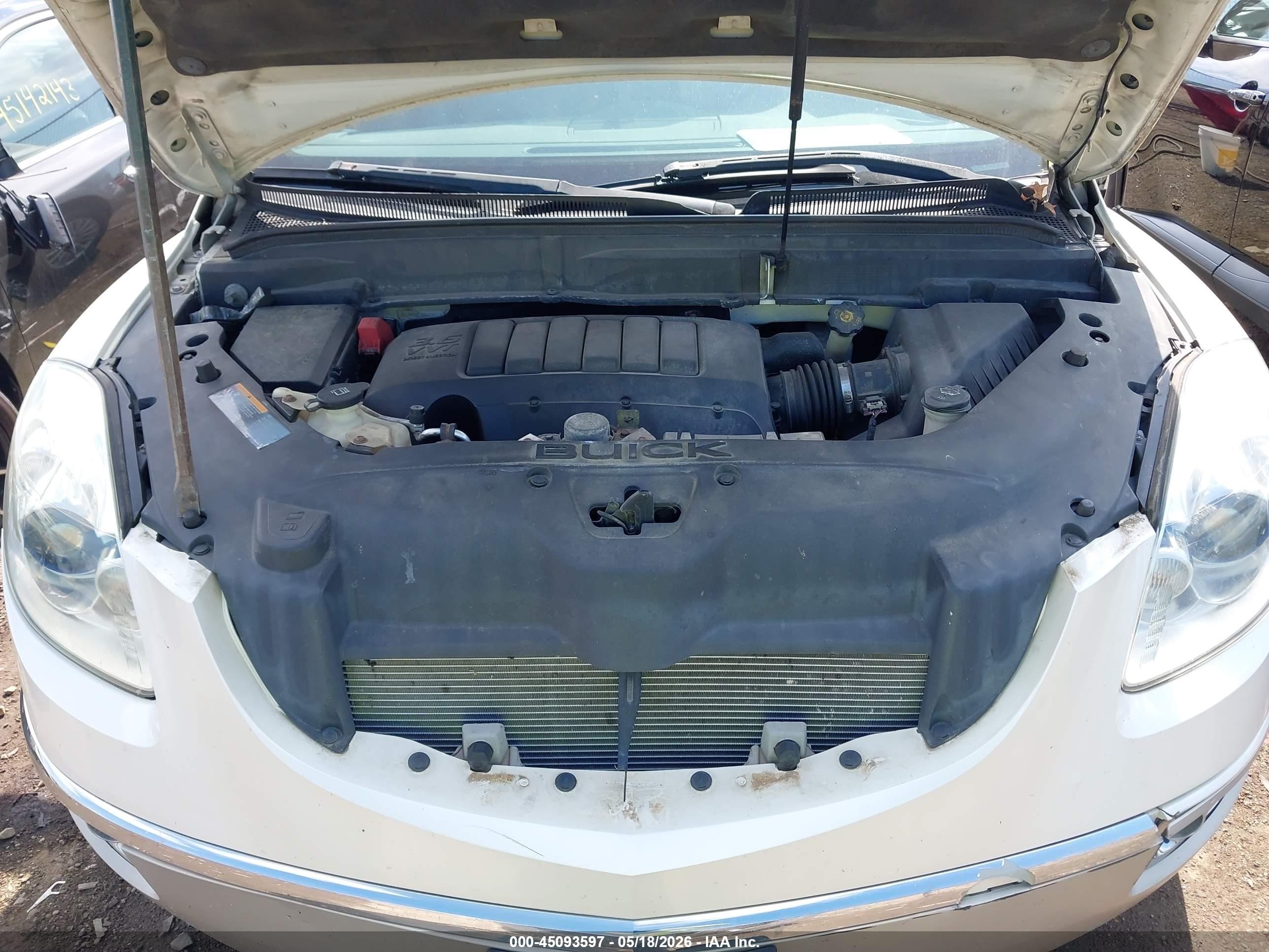 2011 Buick Enclave 1xl Cream vin: 5GAKRBED9BJ391265