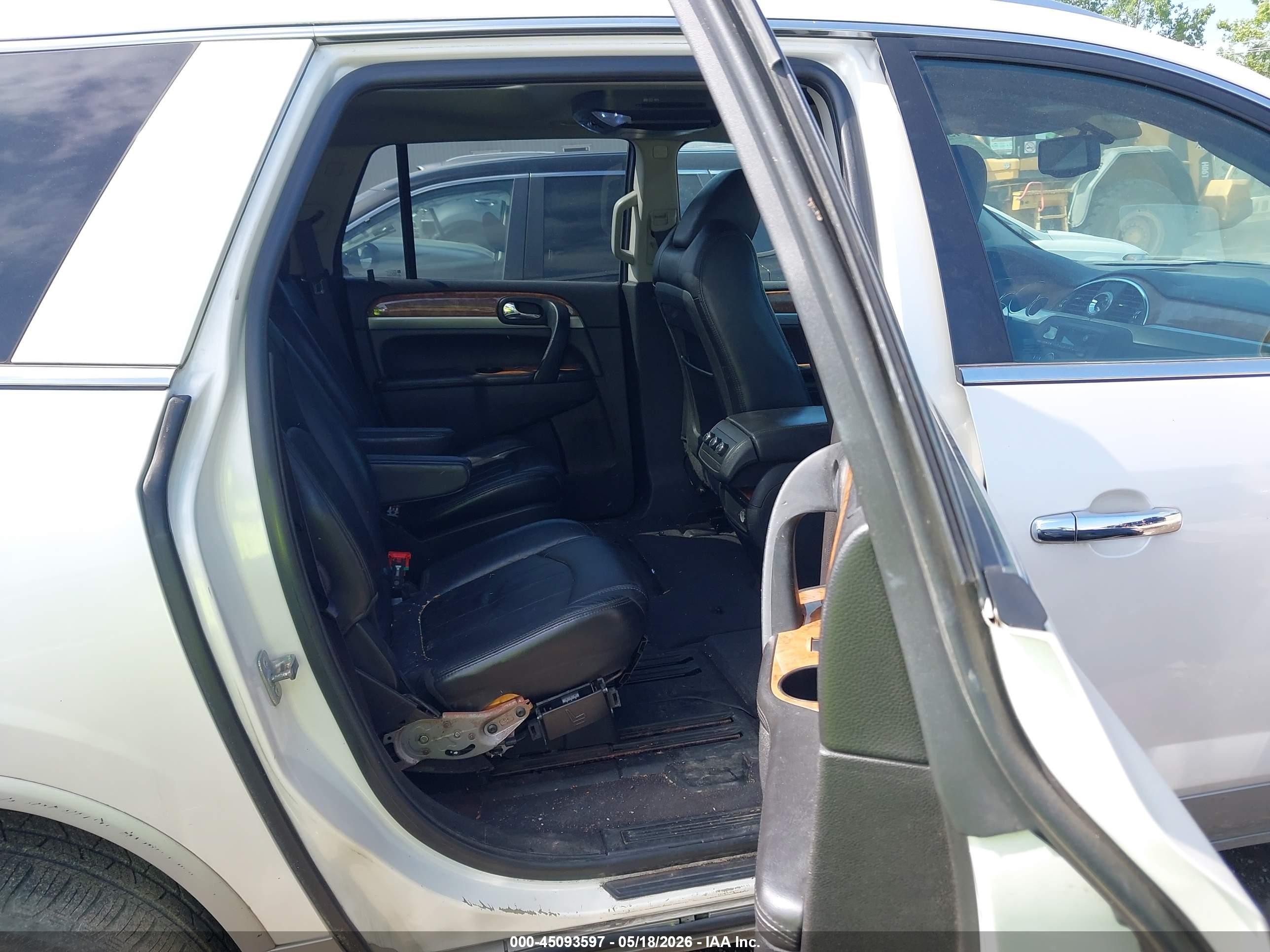 2011 Buick Enclave 1xl Cream vin: 5GAKRBED9BJ391265