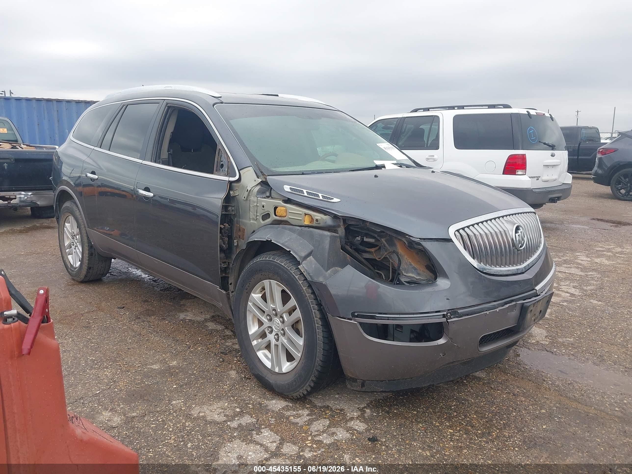 2012 Buick Enclave Convenience Gray vin: 5GAKRBED9CJ422256