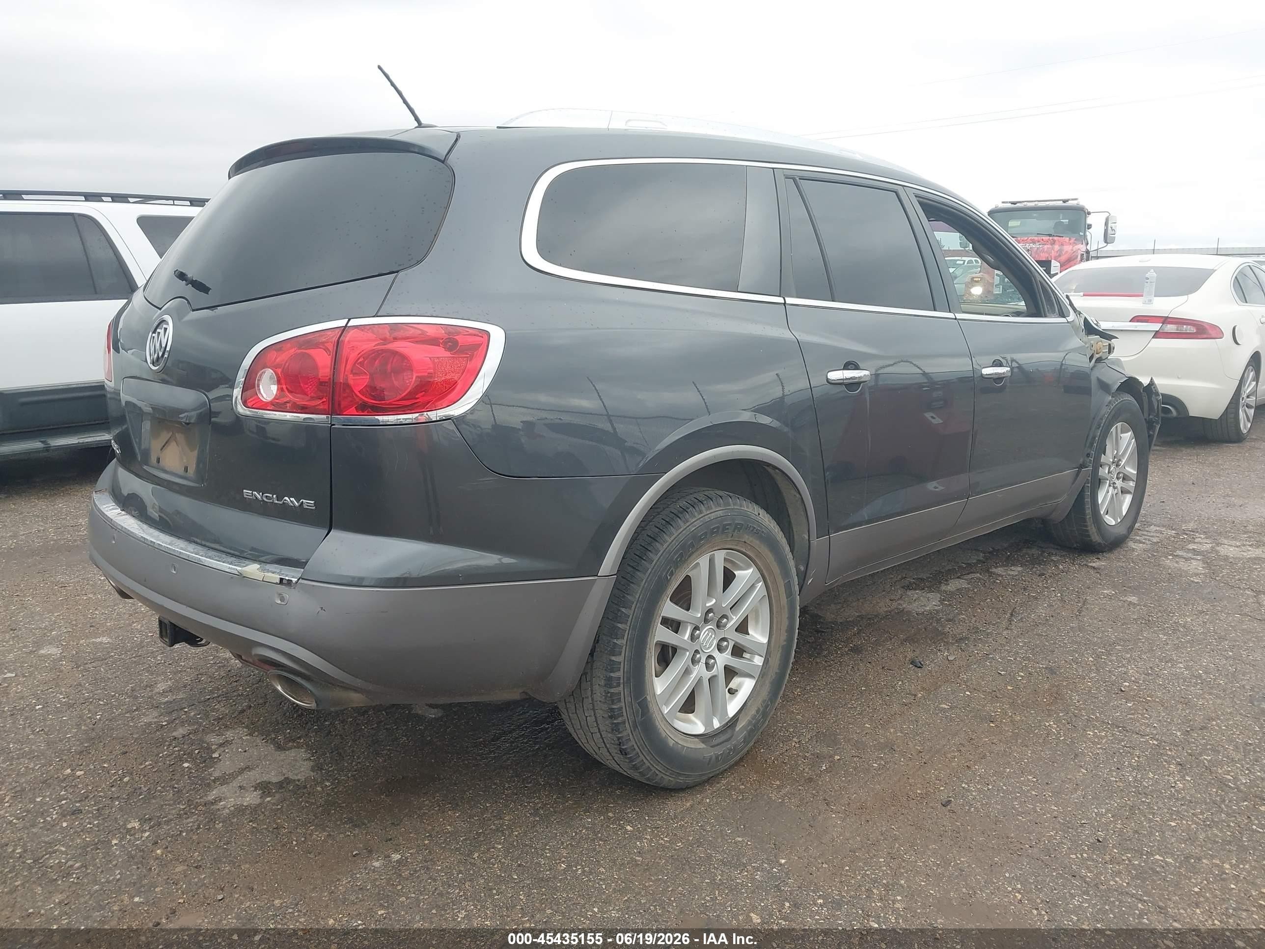 2012 Buick Enclave Convenience Gray vin: 5GAKRBED9CJ422256