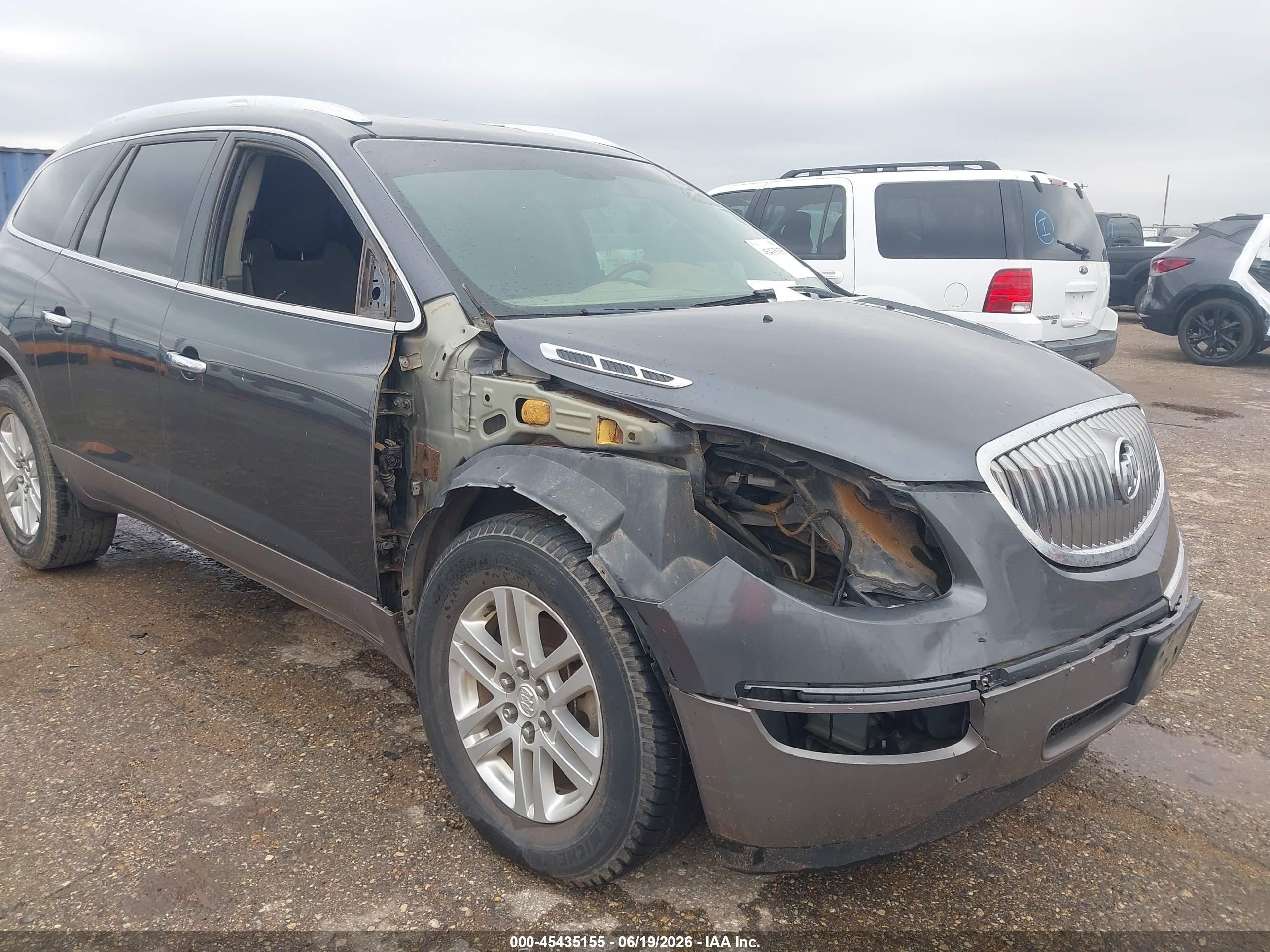 2012 Buick Enclave Convenience Gray vin: 5GAKRBED9CJ422256