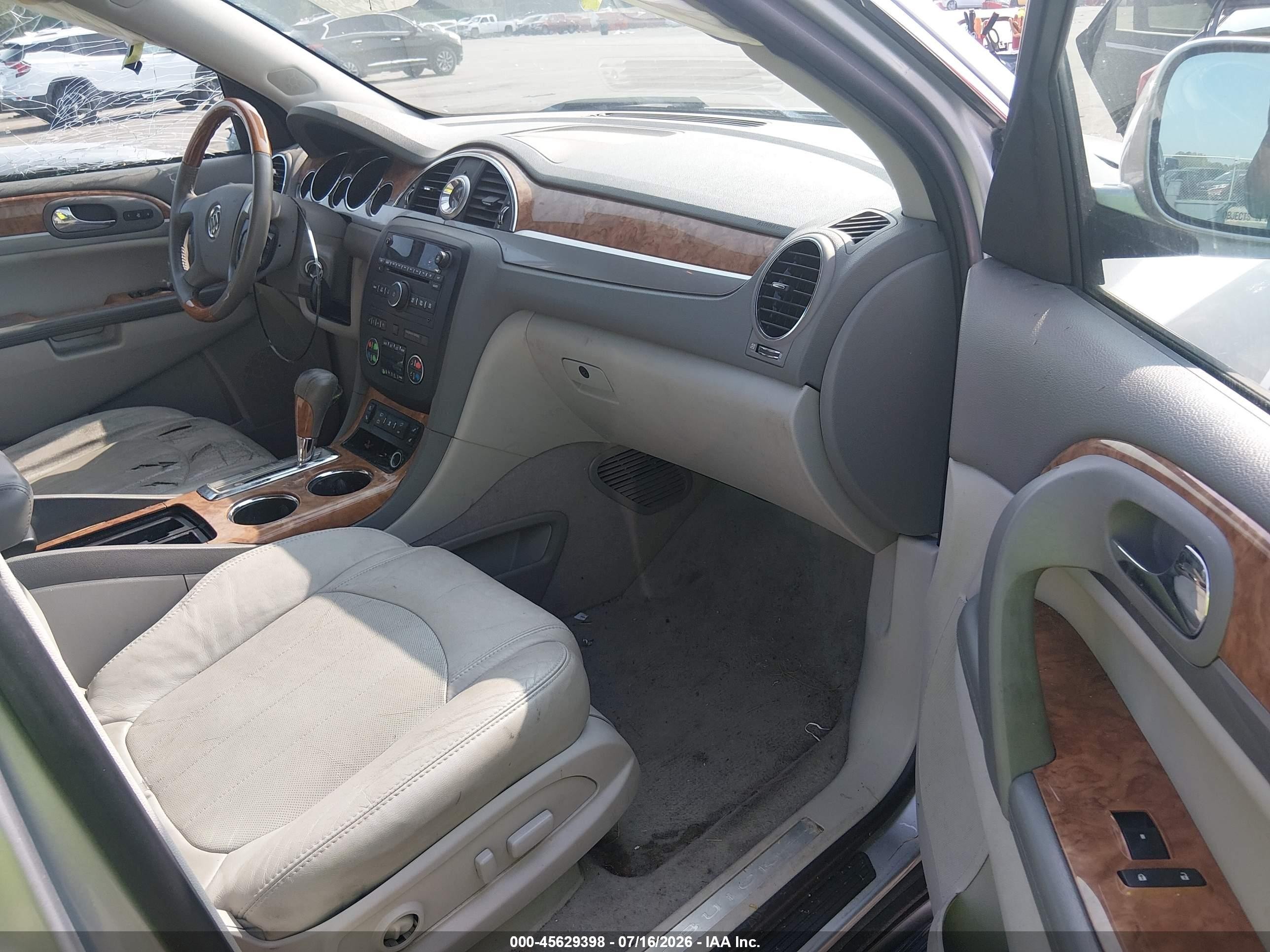 2011 Buick Enclave 1xl Silver vin: 5GAKRBEDXBJ345945