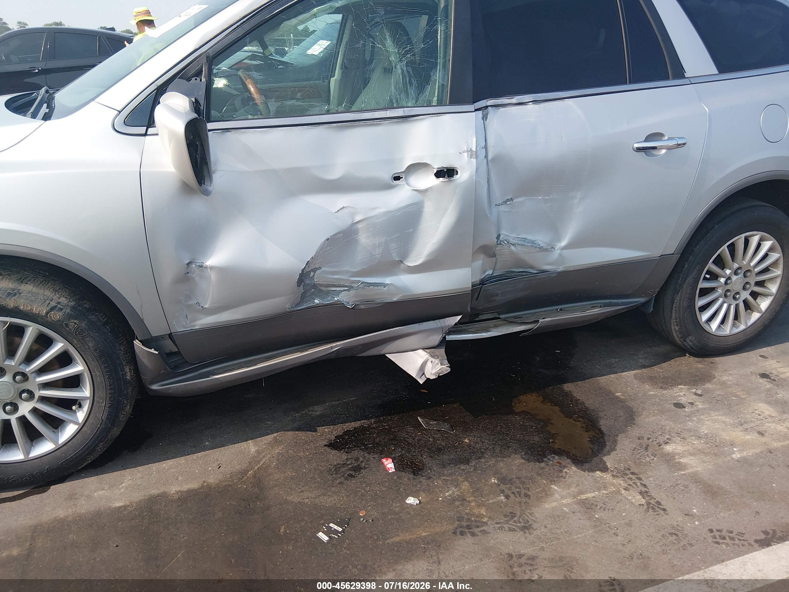 2011 Buick Enclave 1xl Silver vin: 5GAKRBEDXBJ345945