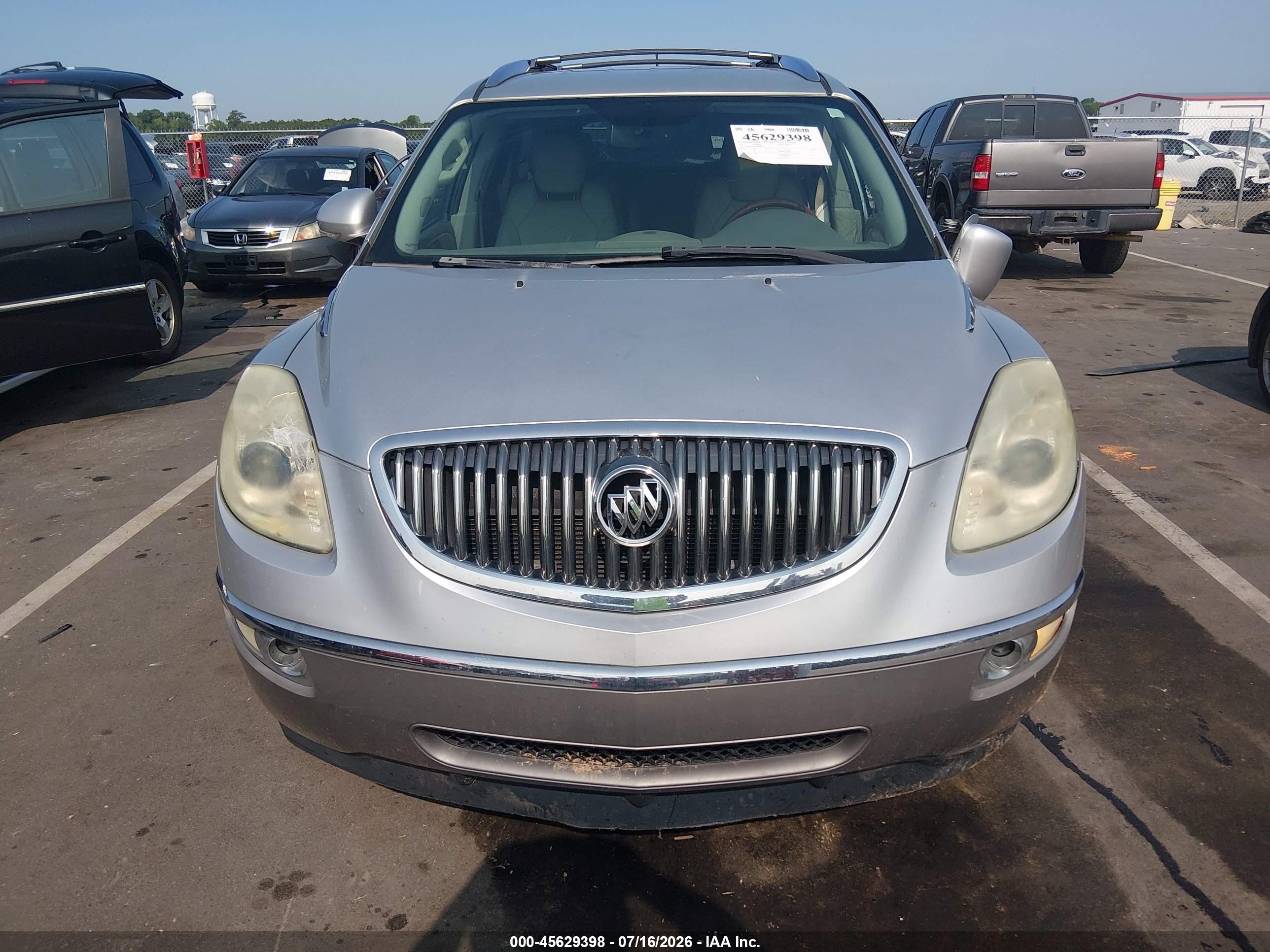 2011 Buick Enclave 1xl Silver vin: 5GAKRBEDXBJ345945
