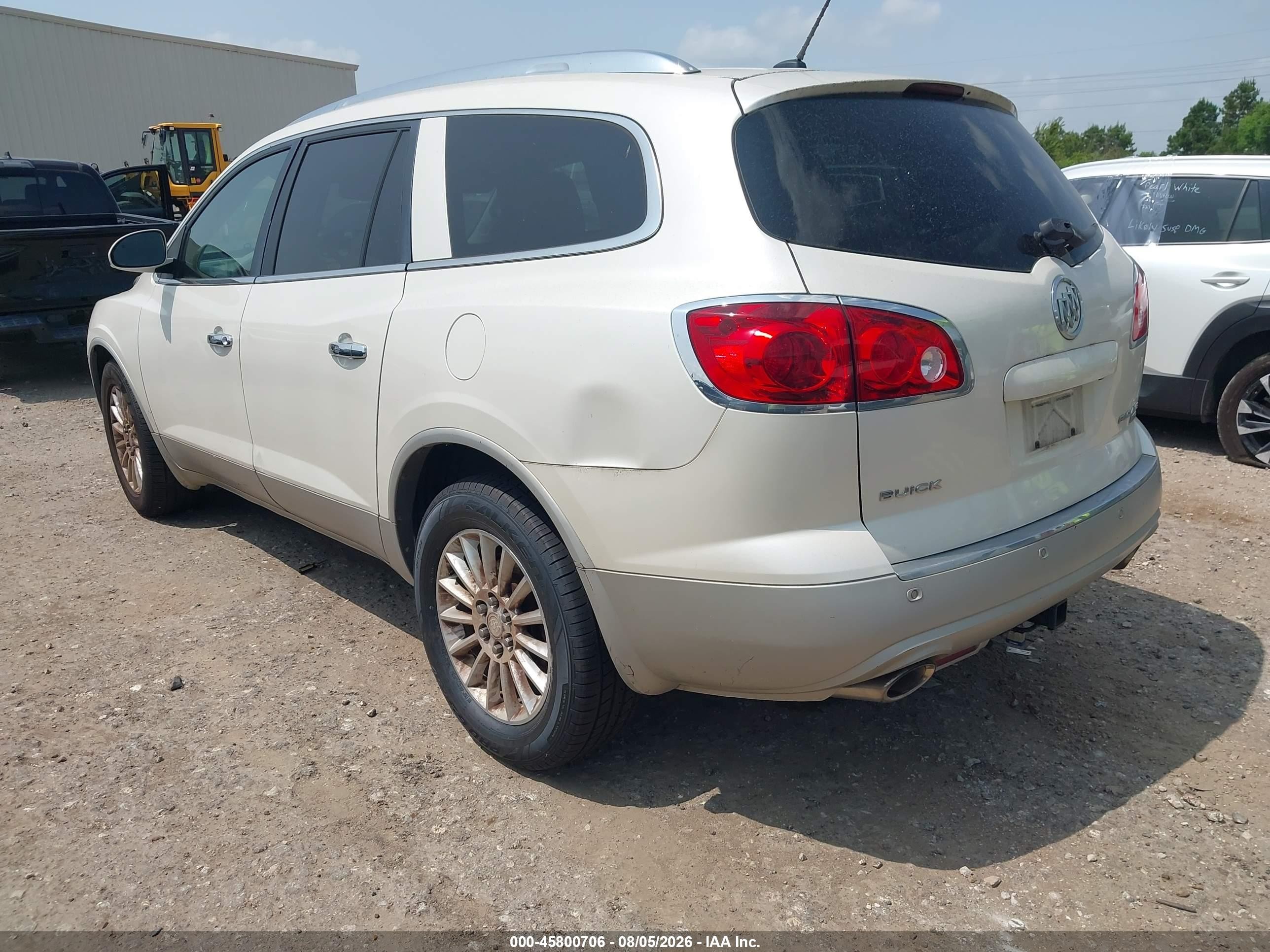 2011 Buick Enclave 1xl Cream vin: 5GAKRBEDXBJ348781