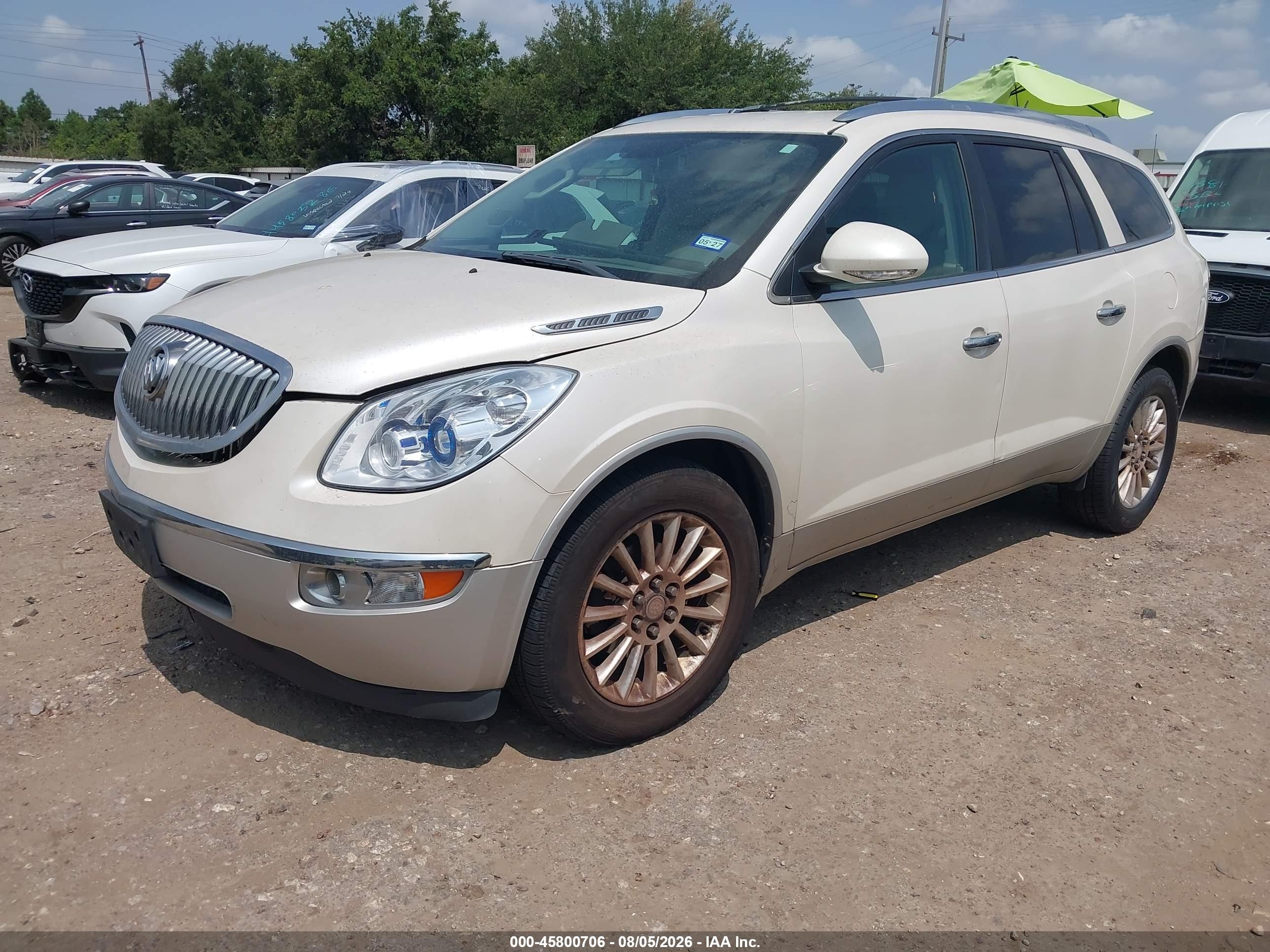 2011 Buick Enclave 1xl Cream vin: 5GAKRBEDXBJ348781