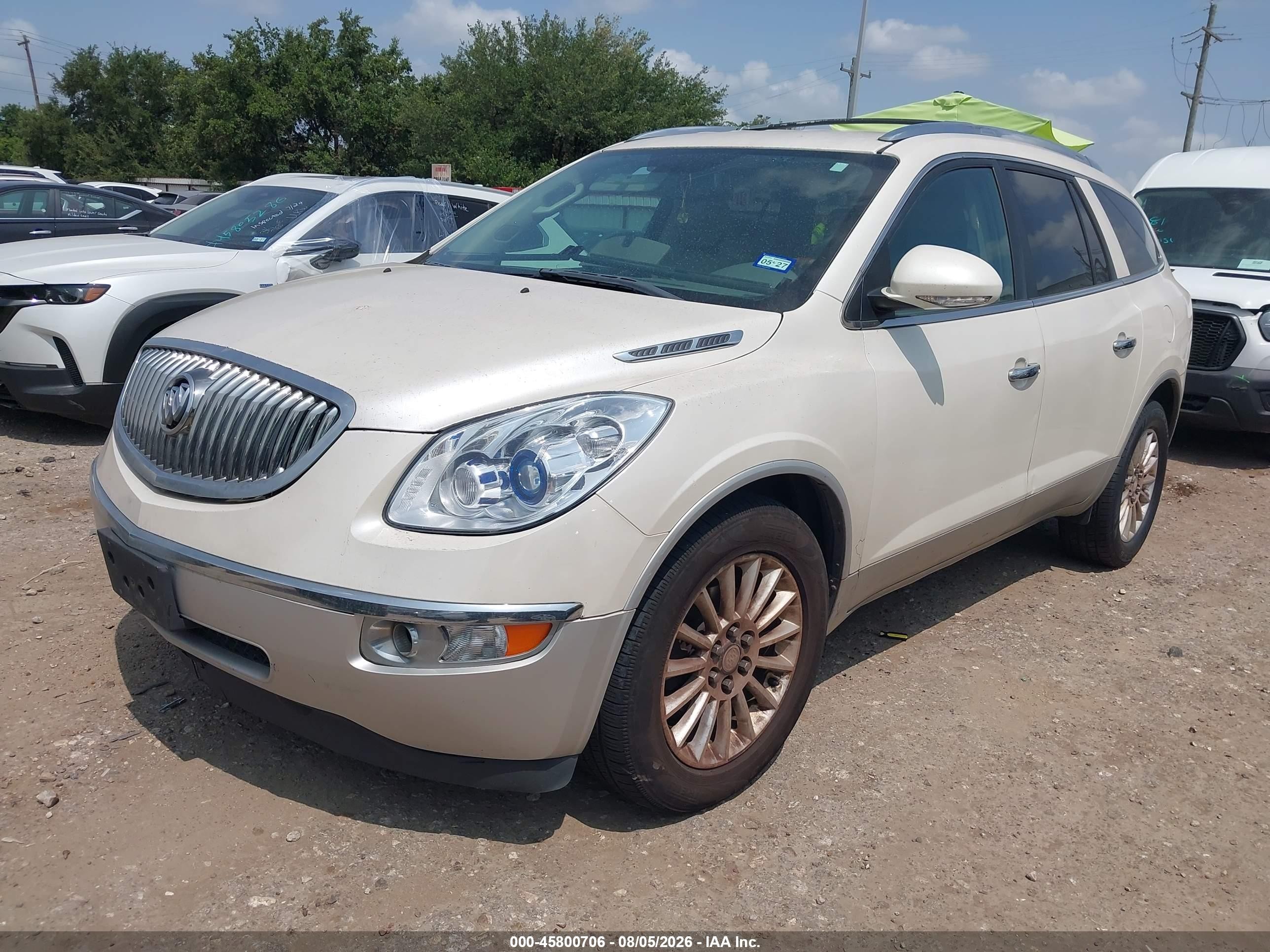 2011 Buick Enclave 1xl Cream vin: 5GAKRBEDXBJ348781