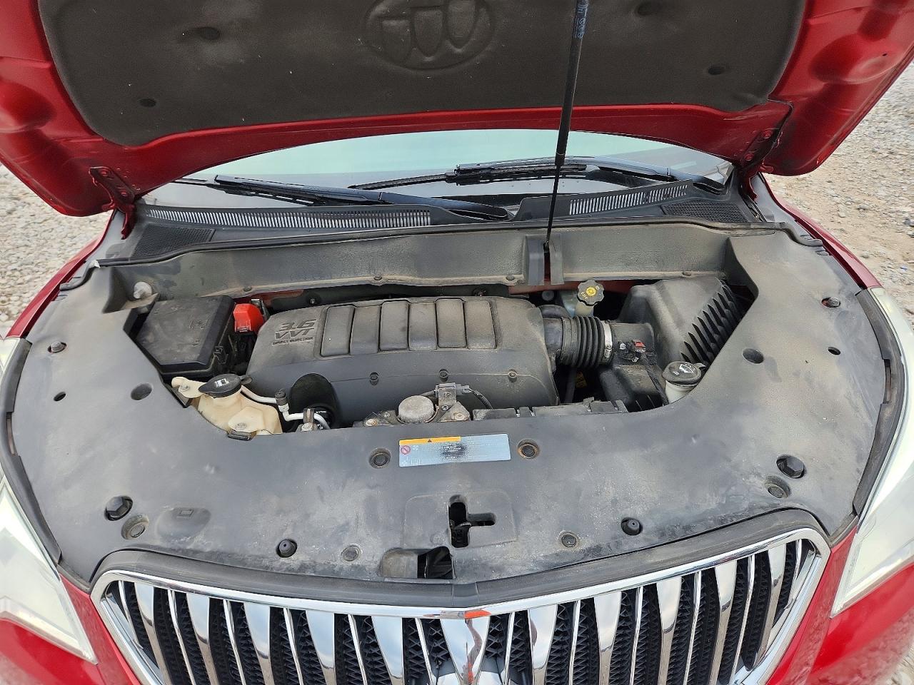 2014 Buick Enclave Красный vin: 5GAKRBKD0EJ106686