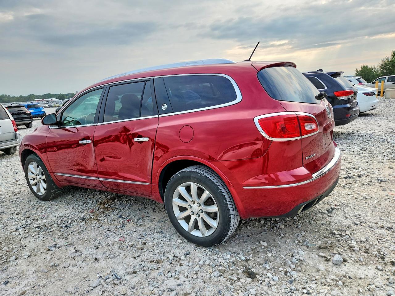 2014 Buick Enclave Красный vin: 5GAKRBKD0EJ106686