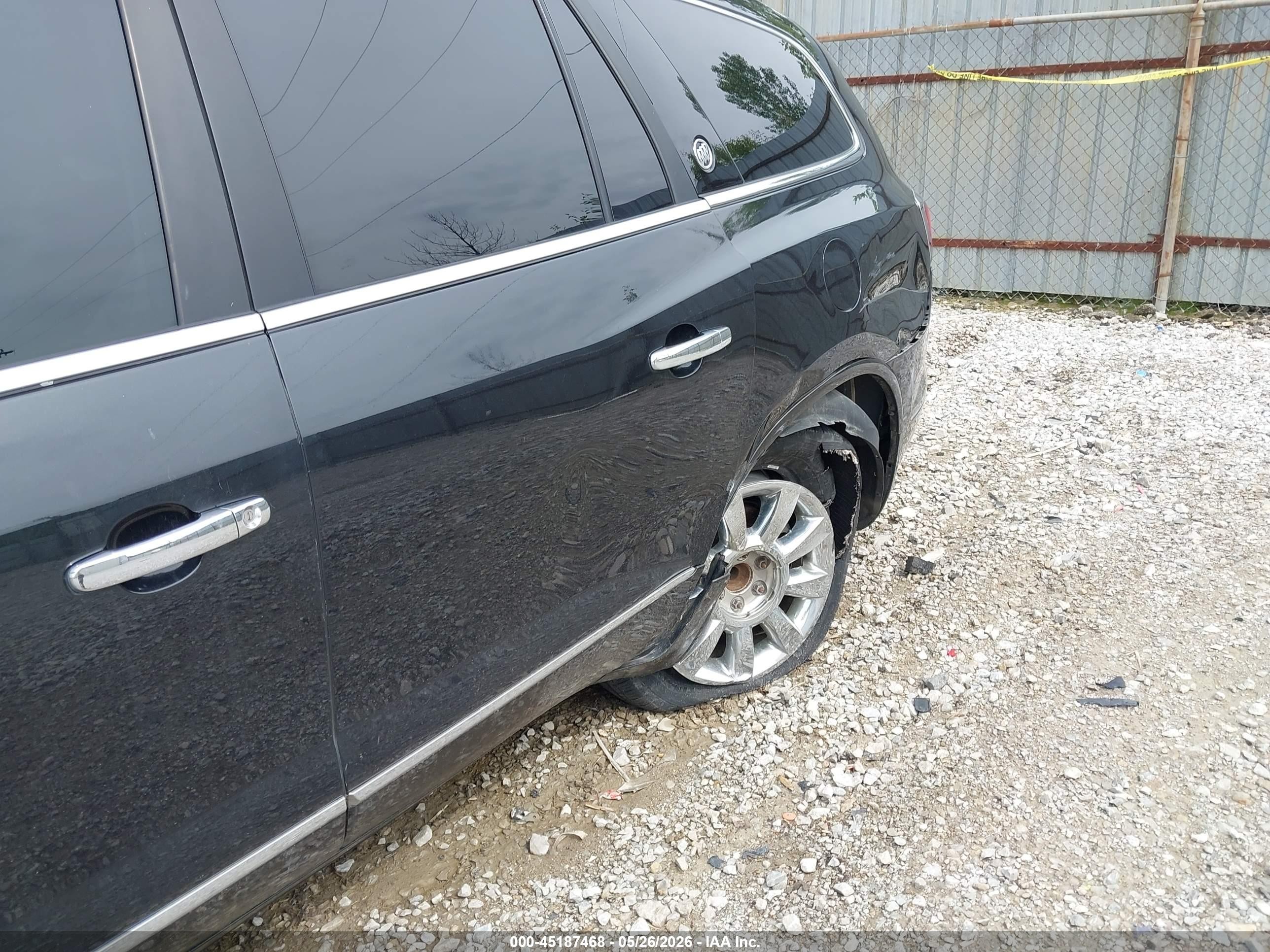 2014 Buick Enclave Leather Black vin: 5GAKRBKD0EJ120183