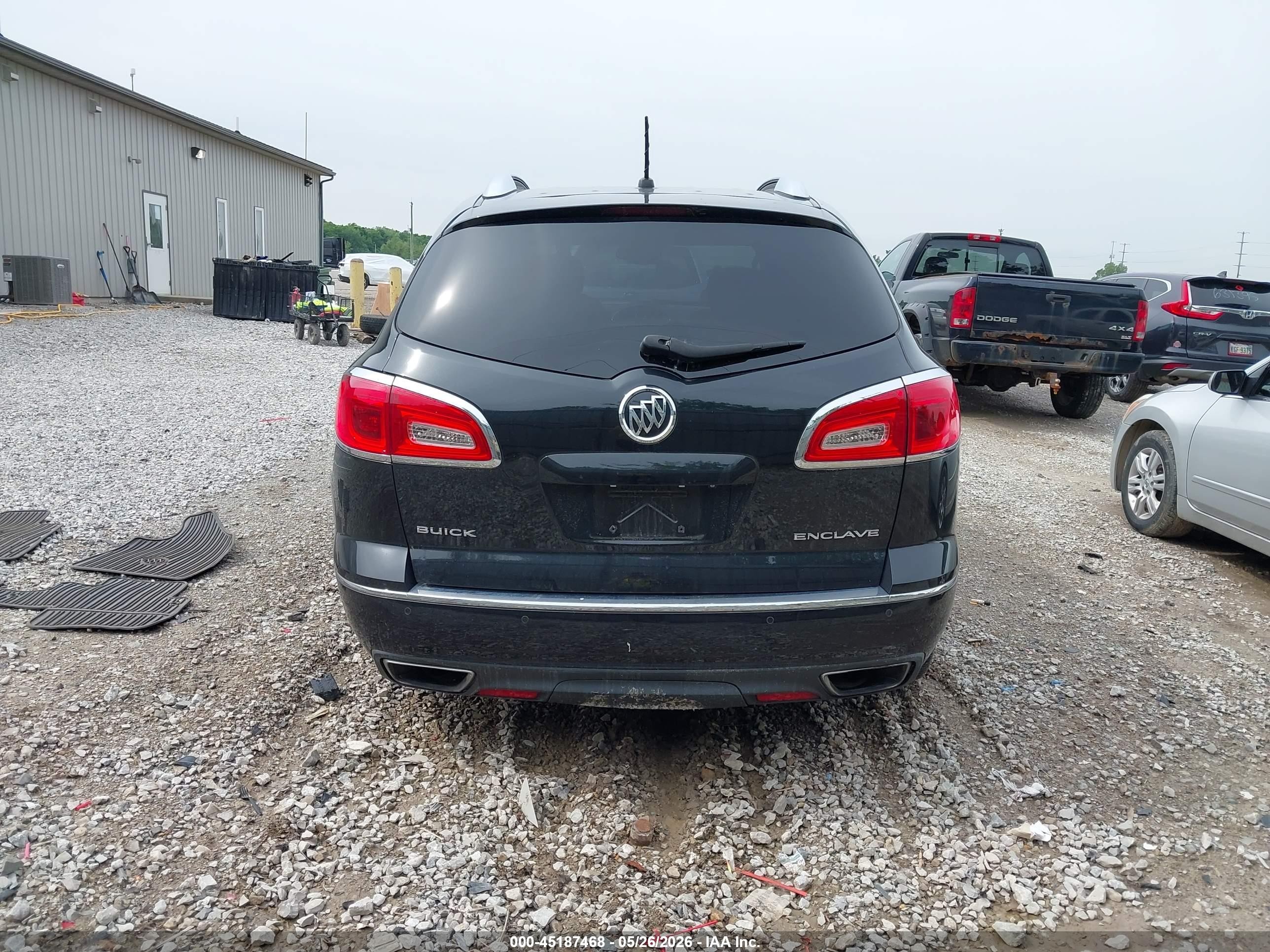 2014 Buick Enclave Leather Black vin: 5GAKRBKD0EJ120183