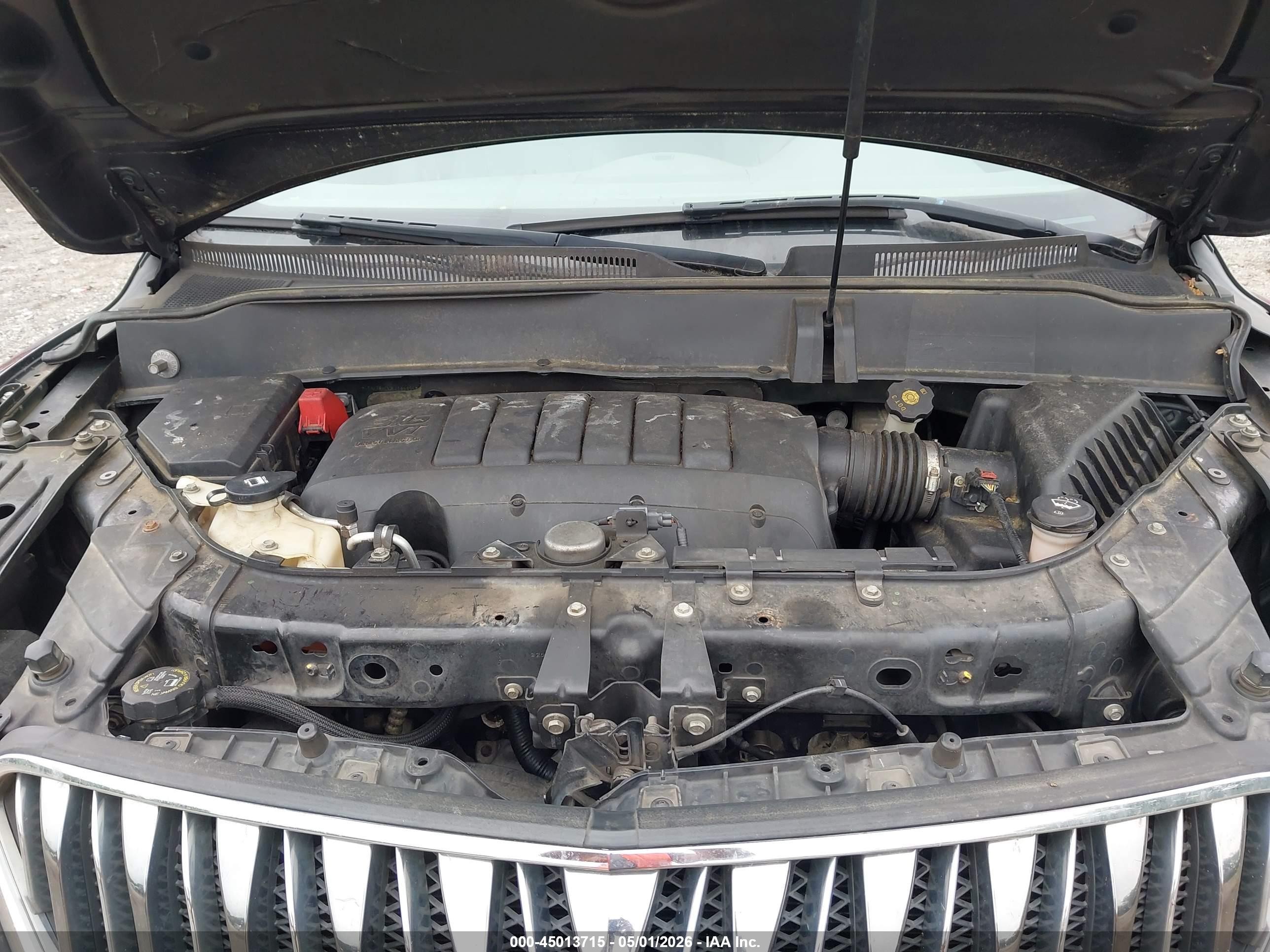 2014 Buick Enclave Leather Black vin: 5GAKRBKD0EJ145455