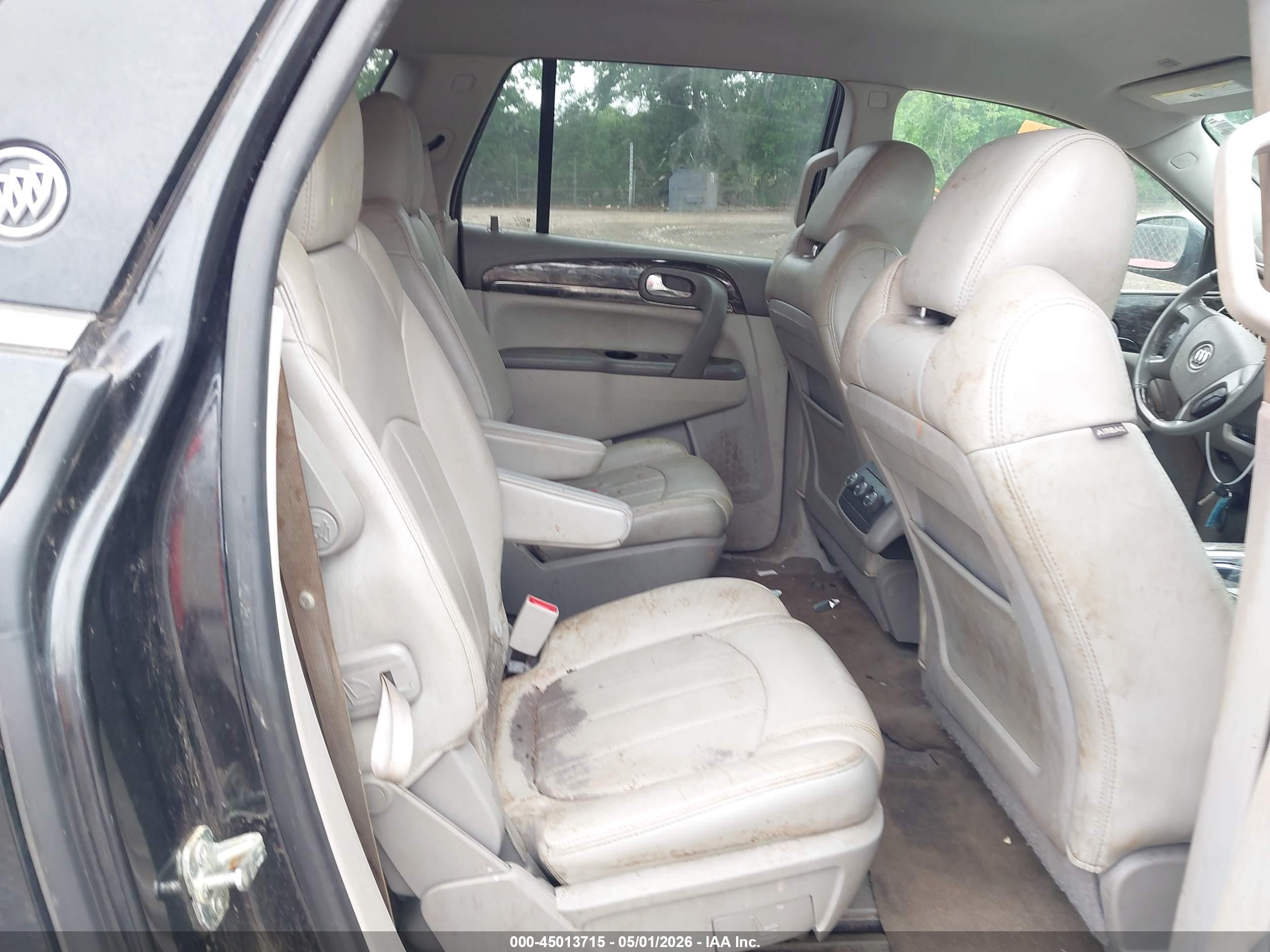 2014 Buick Enclave Leather Black vin: 5GAKRBKD0EJ145455
