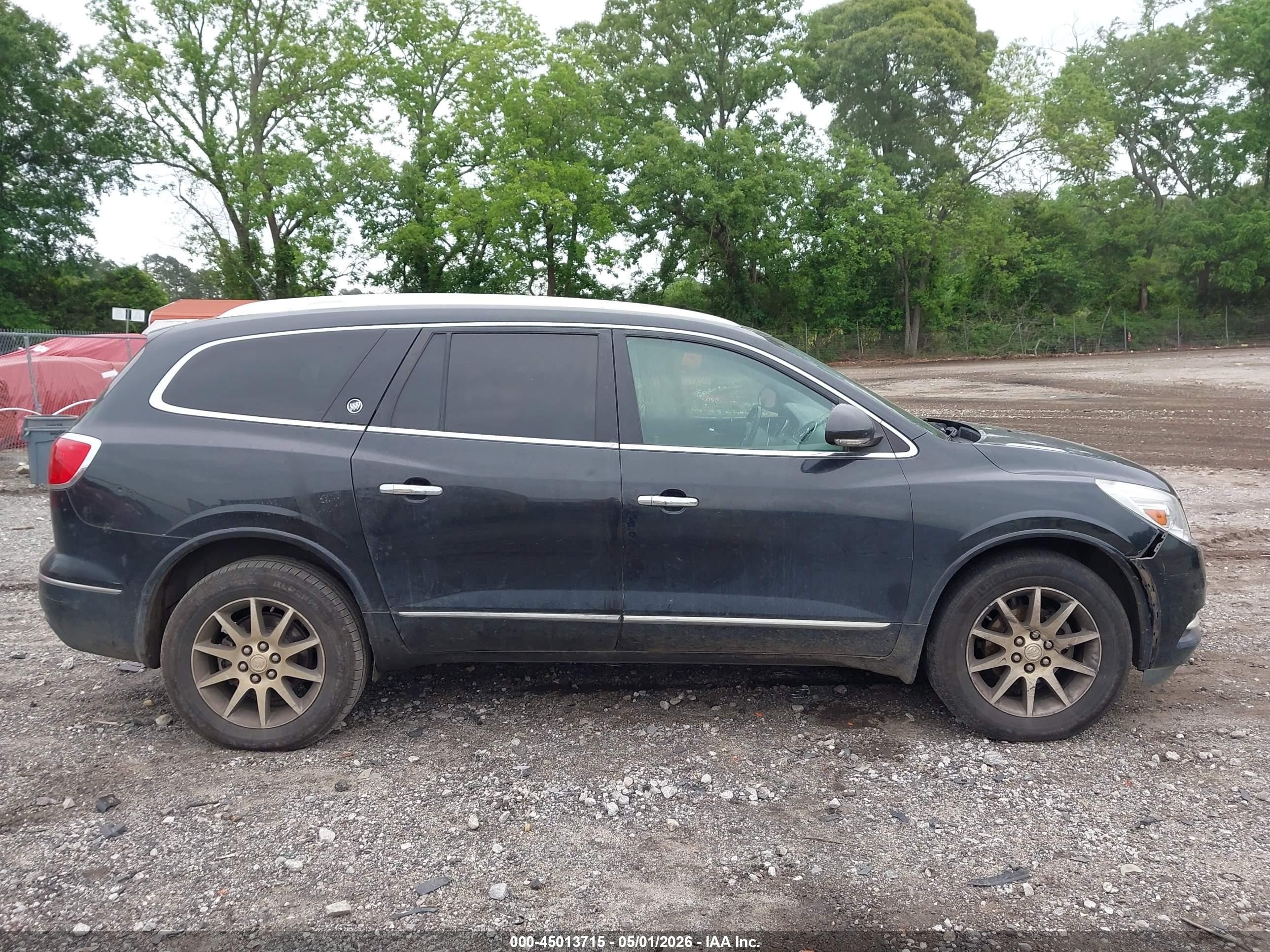 2014 Buick Enclave Leather Black vin: 5GAKRBKD0EJ145455