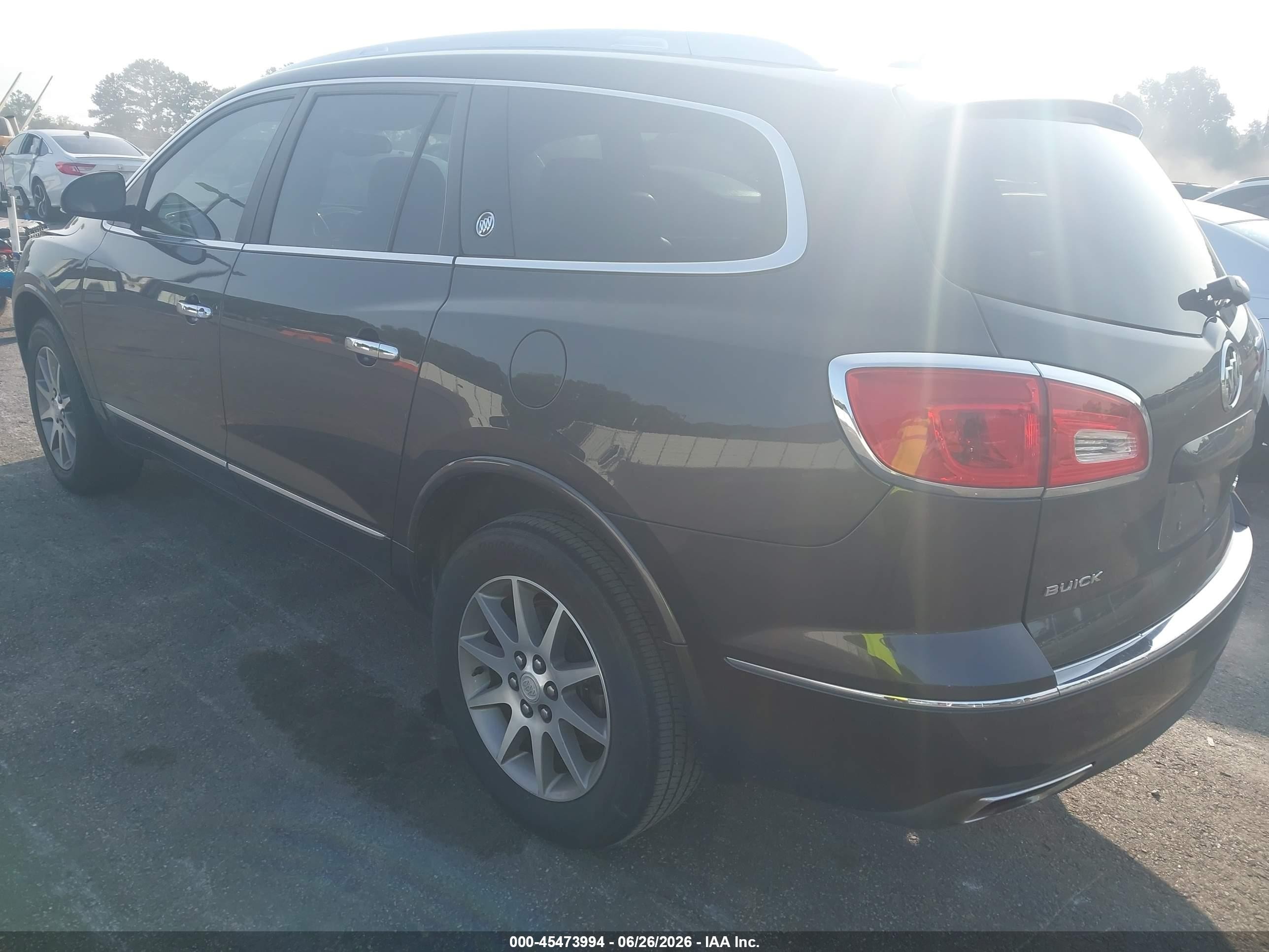 2014 Buick Enclave Leather Gray vin: 5GAKRBKD0EJ210837