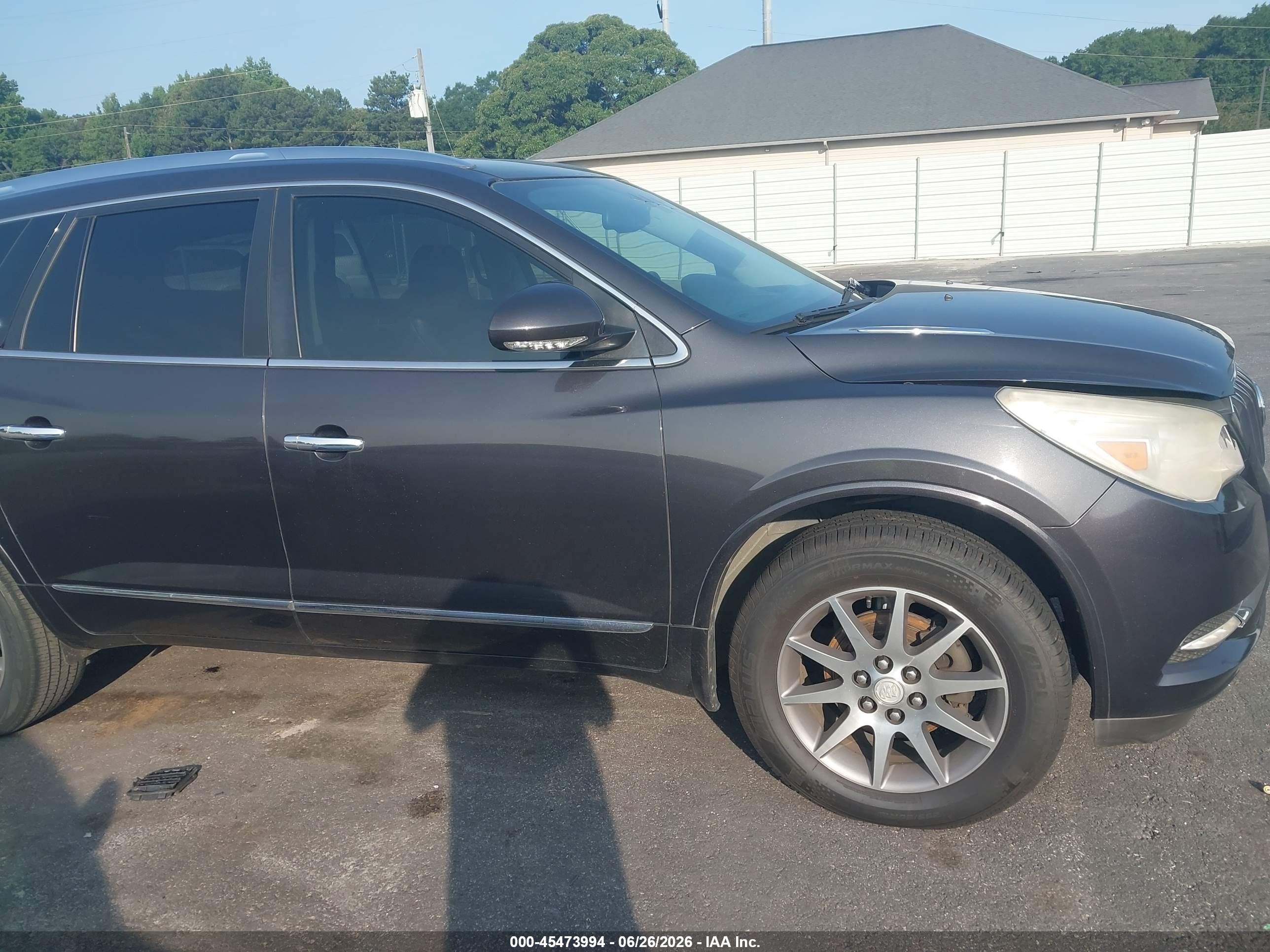 2014 Buick Enclave Leather Gray vin: 5GAKRBKD0EJ210837