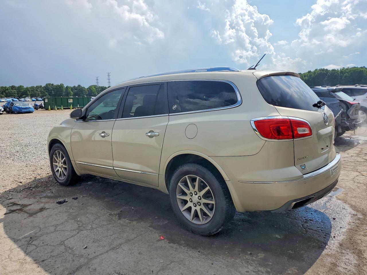 2014 Buick Enclave Cream vin: 5GAKRBKD0EJ219442
