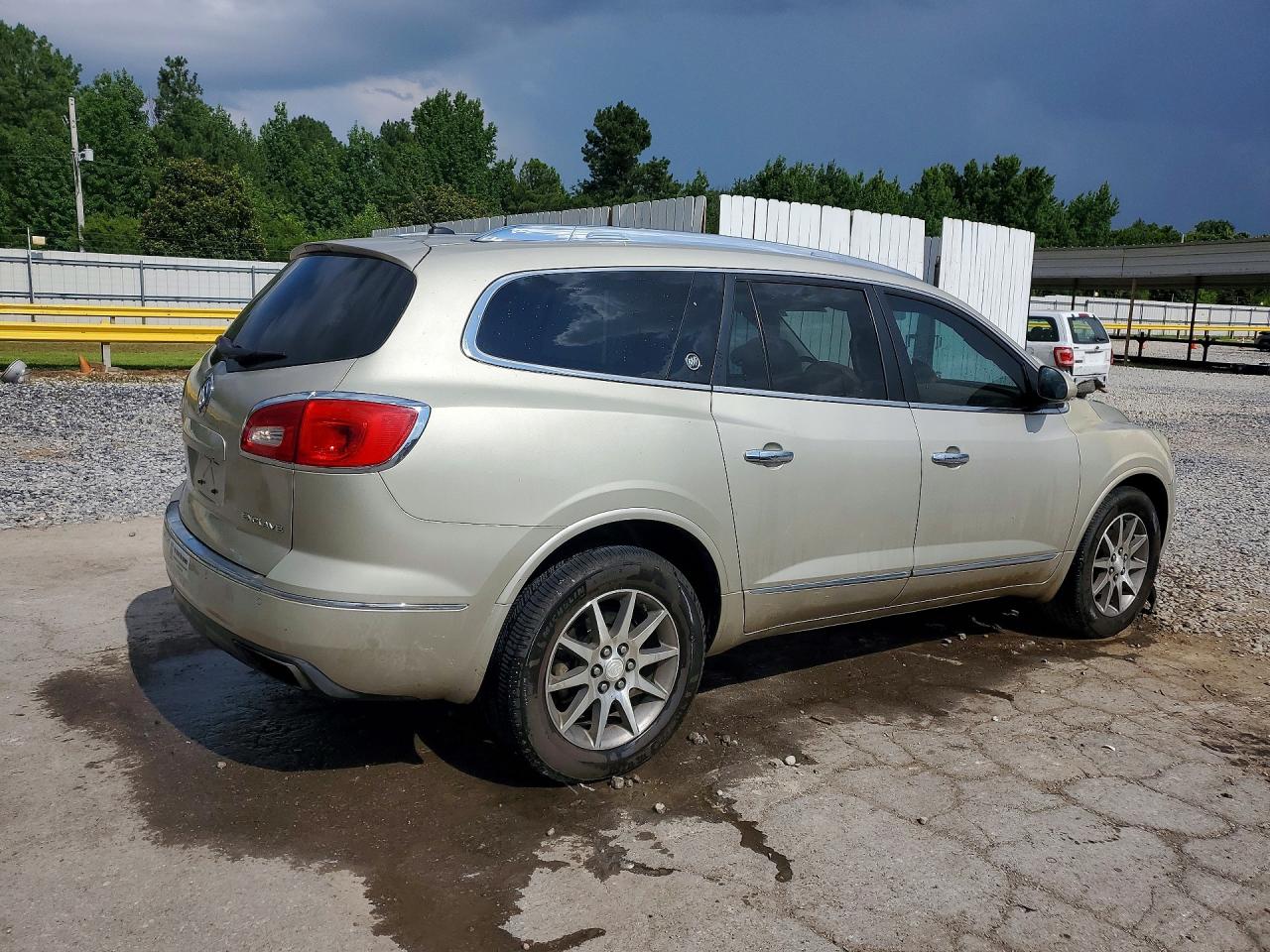 2014 Buick Enclave Cream vin: 5GAKRBKD0EJ219442