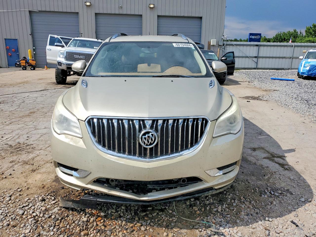 2014 Buick Enclave Cream vin: 5GAKRBKD0EJ219442