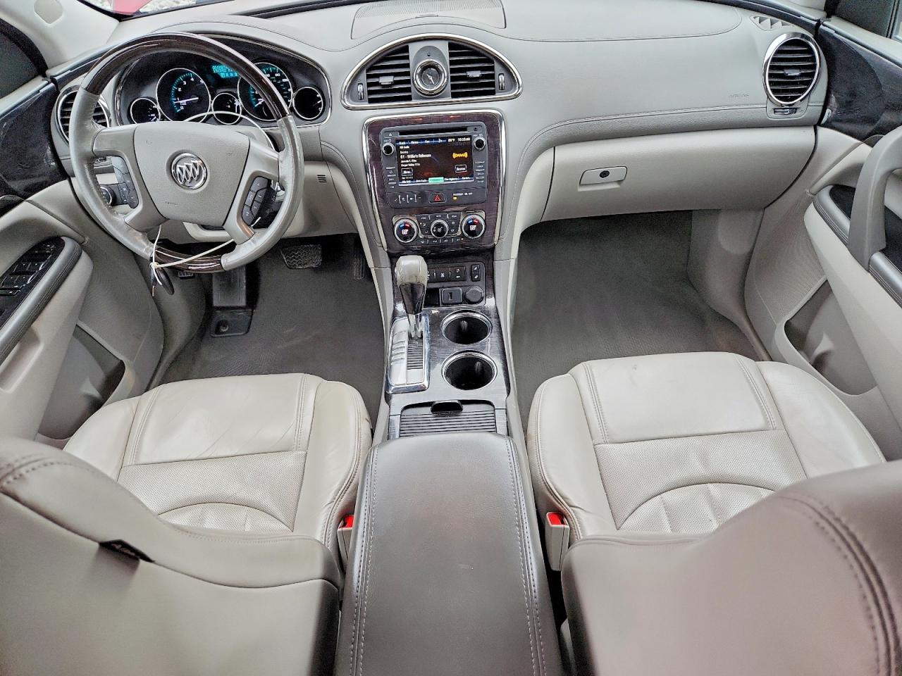 2015 Buick Enclave Maroon vin: 5GAKRBKD0FJ146557