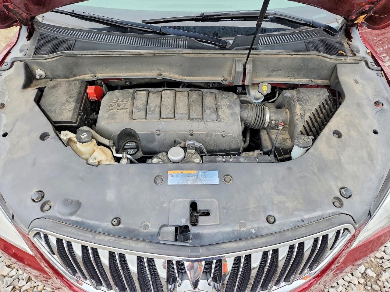 2015 Buick Enclave Maroon vin: 5GAKRBKD0FJ146557