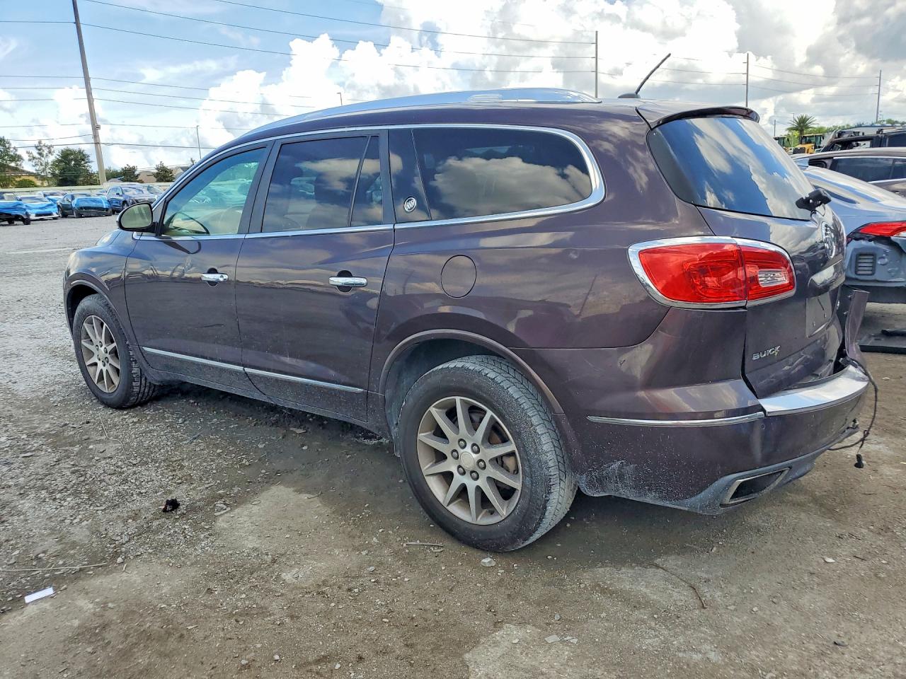 2015 Buick Enclave Brown vin: 5GAKRBKD0FJ172284