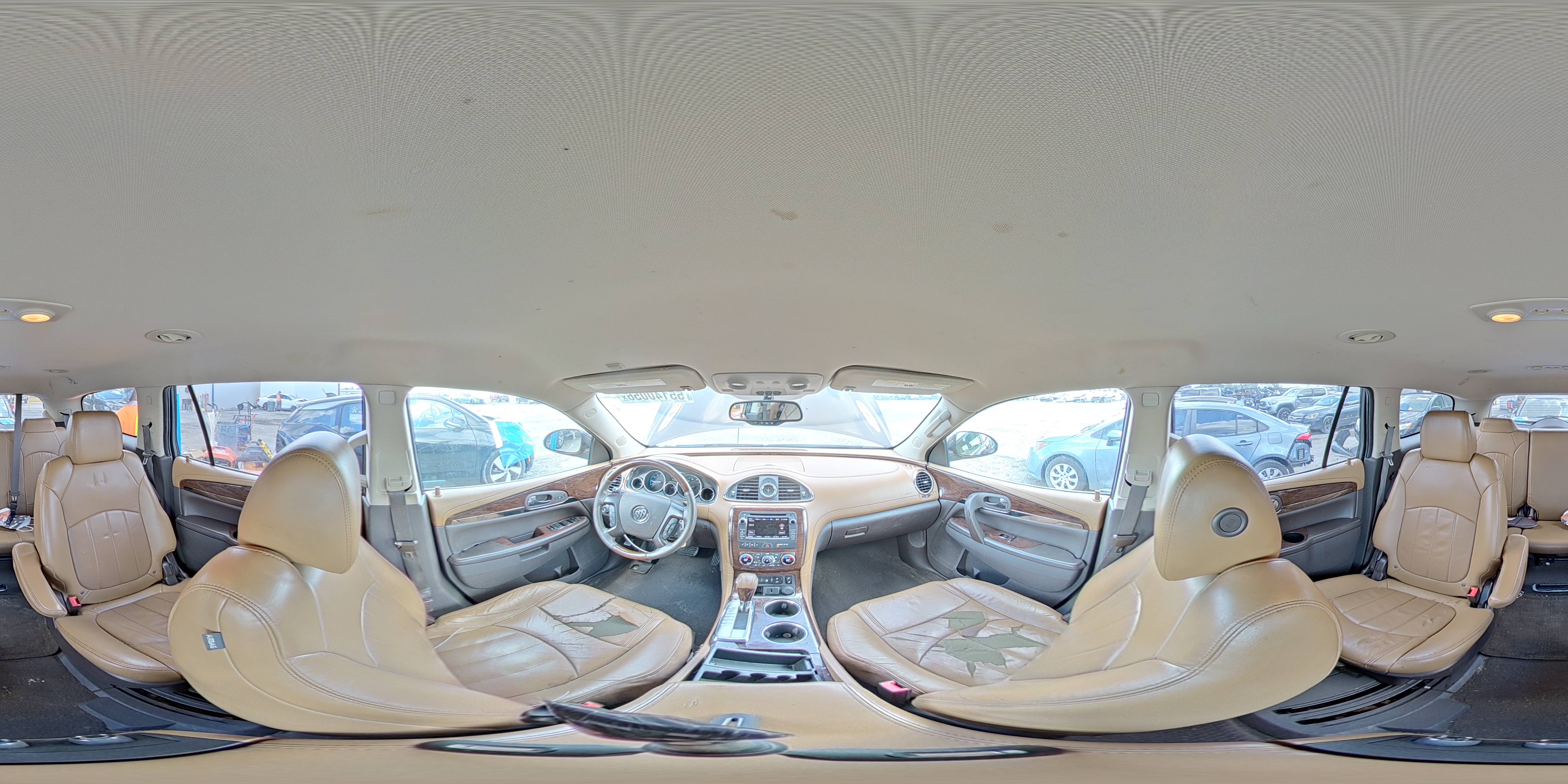 2015 Buick Enclave Brown vin: 5GAKRBKD0FJ172284