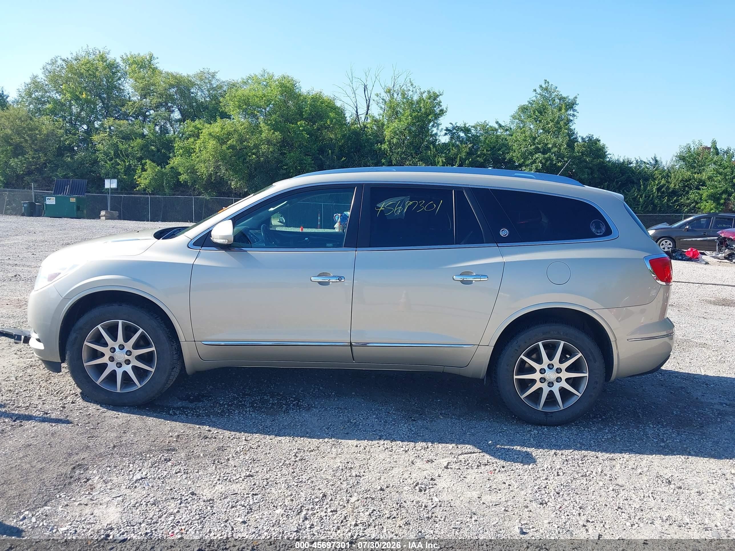 2015 Buick Enclave Leather Tan vin: 5GAKRBKD0FJ275494