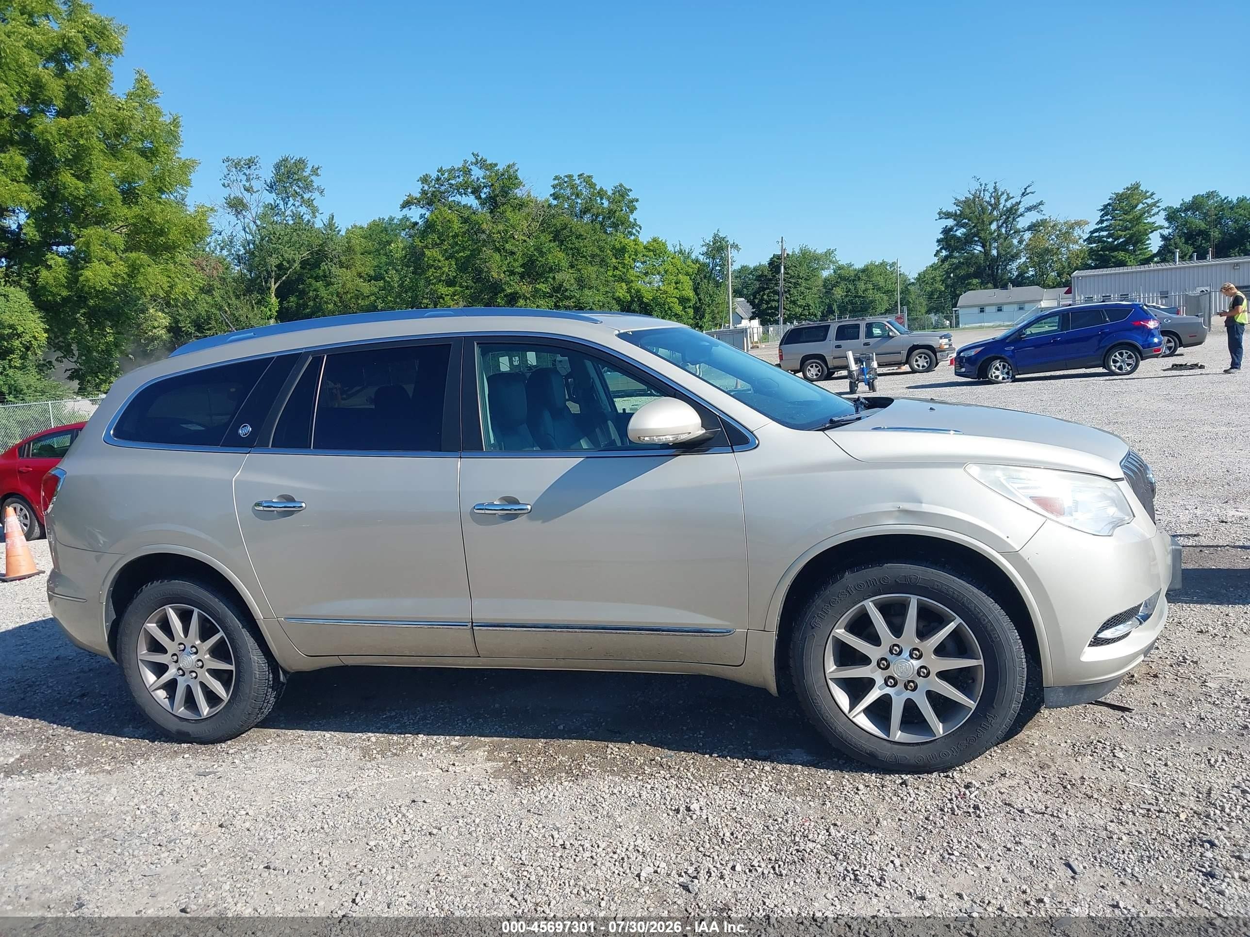 2015 Buick Enclave Leather Tan vin: 5GAKRBKD0FJ275494