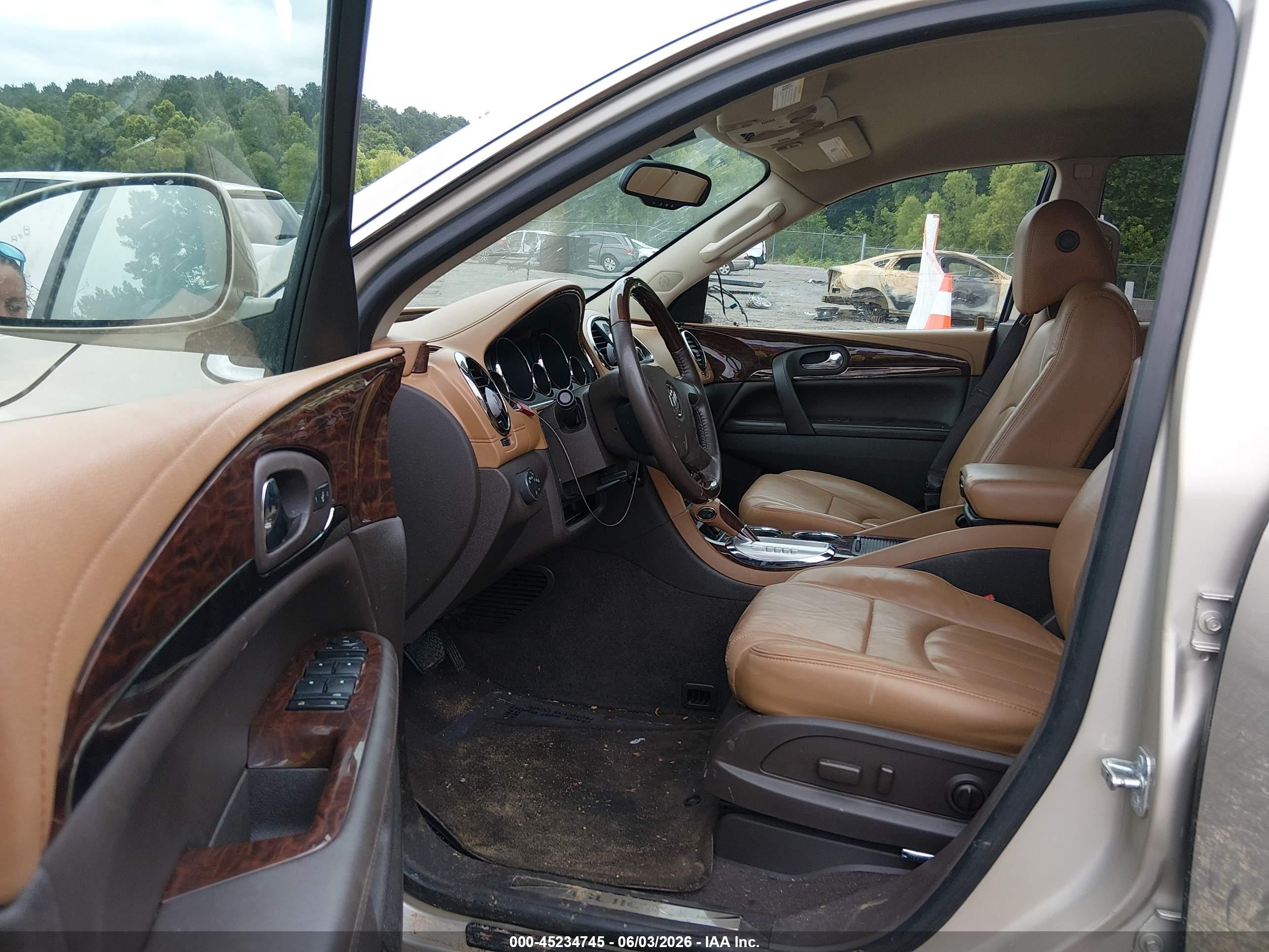 2015 Buick Enclave Leather Beige vin: 5GAKRBKD0FJ295518